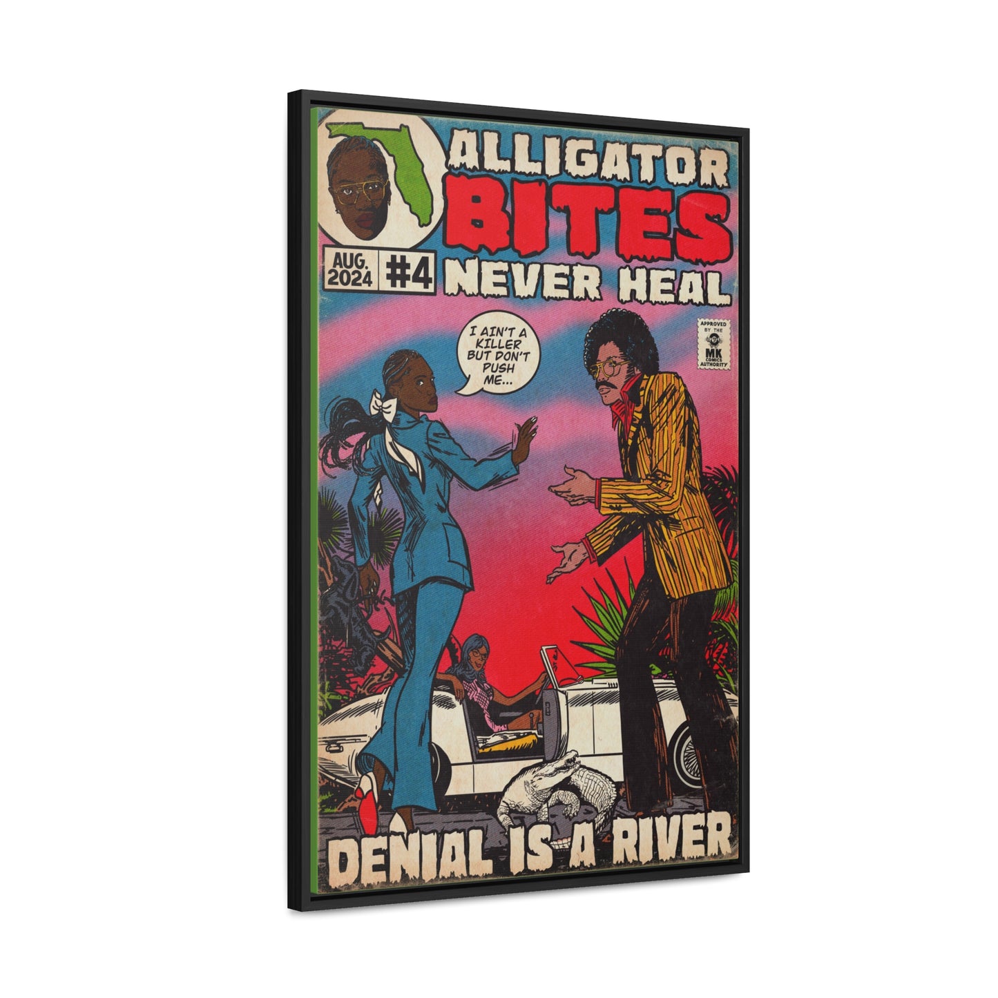 Doechii - Denial is a River - Alligator Bites - Gallery Canvas Wraps, Vertical Frame
