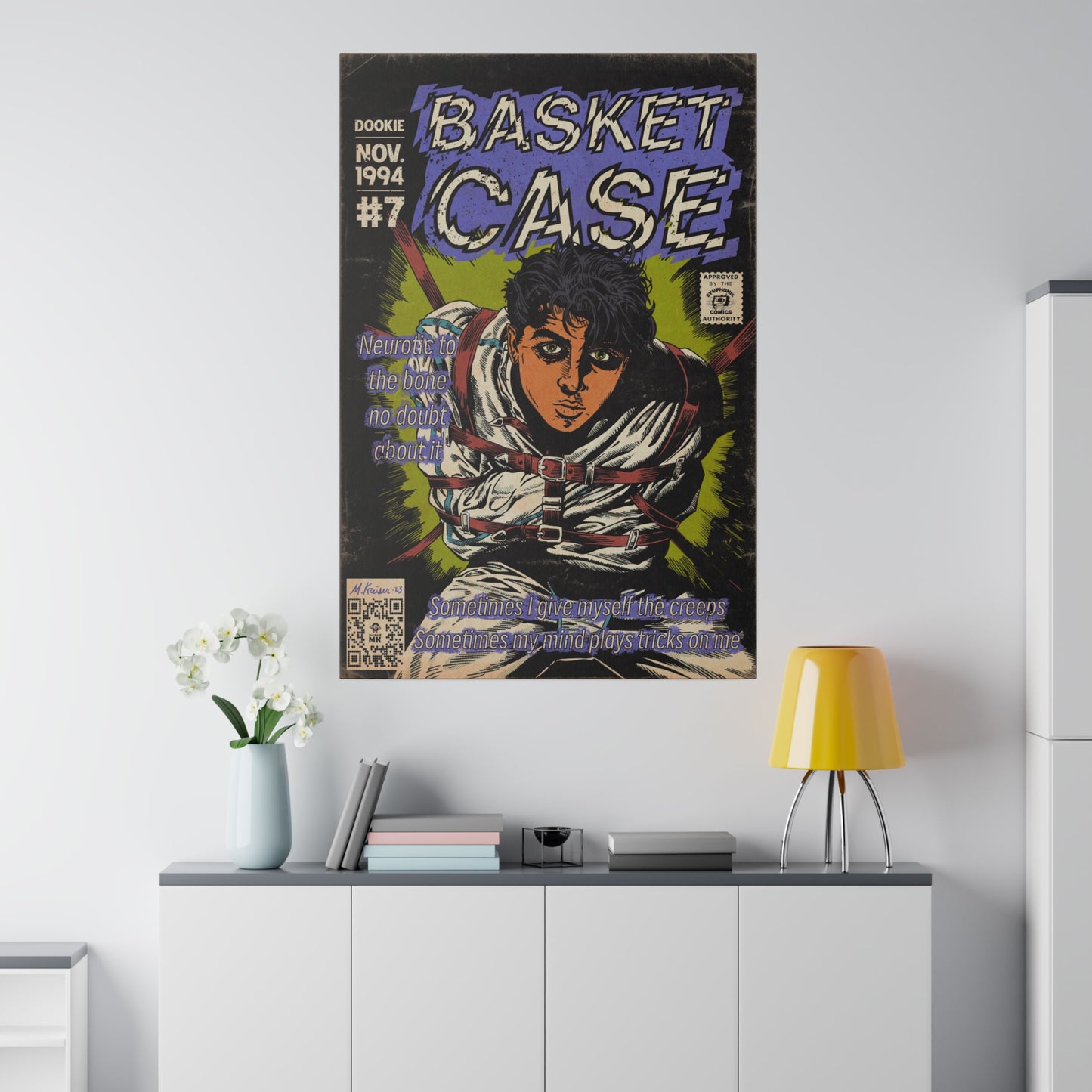 Basket Case - Matte Canvas, Stretched, 0.75"