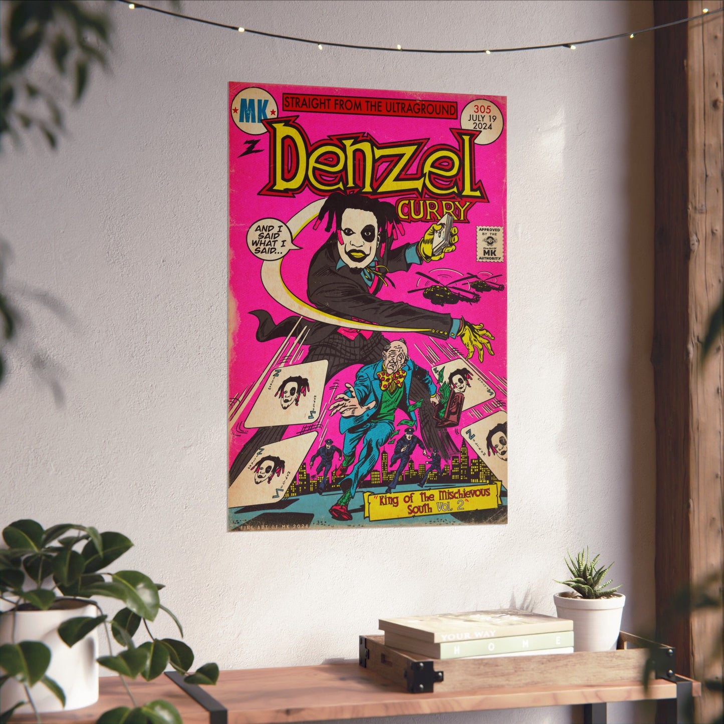 Denzel Curry - King of the Mischievous South 2 - Matte Vertical Poster