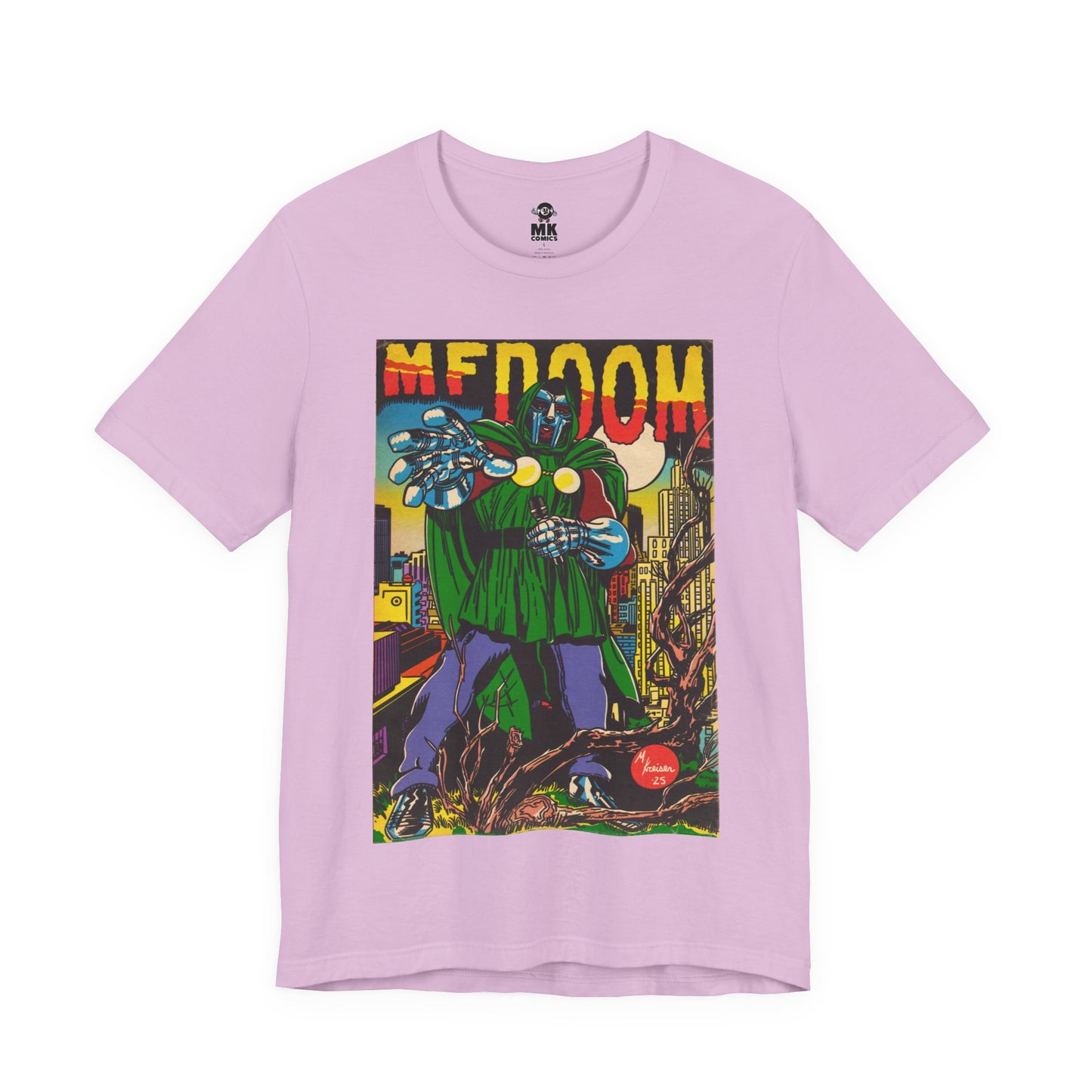 DOOM - Comic Book Art - Unisex Jersey T-Shirt