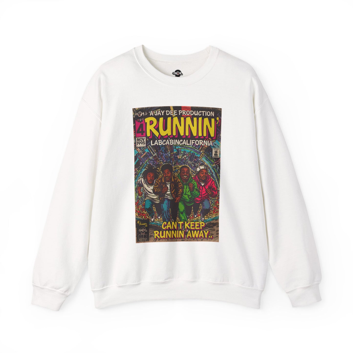 Runnin' - Unisex Heavy Blend™ Crewneck Sweatshirt
