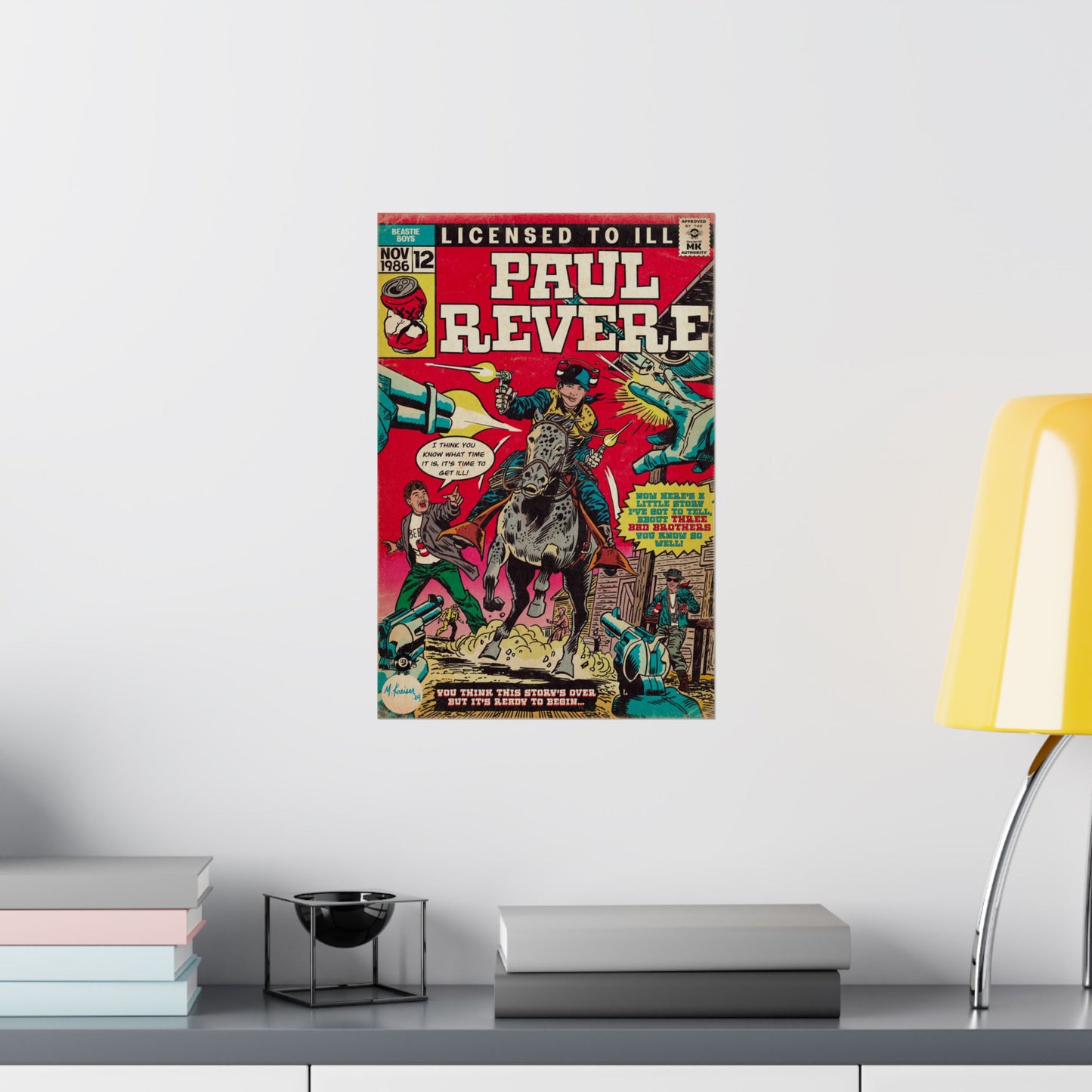 Beastie Boys - Paul Revere - Matte Vertical Posters