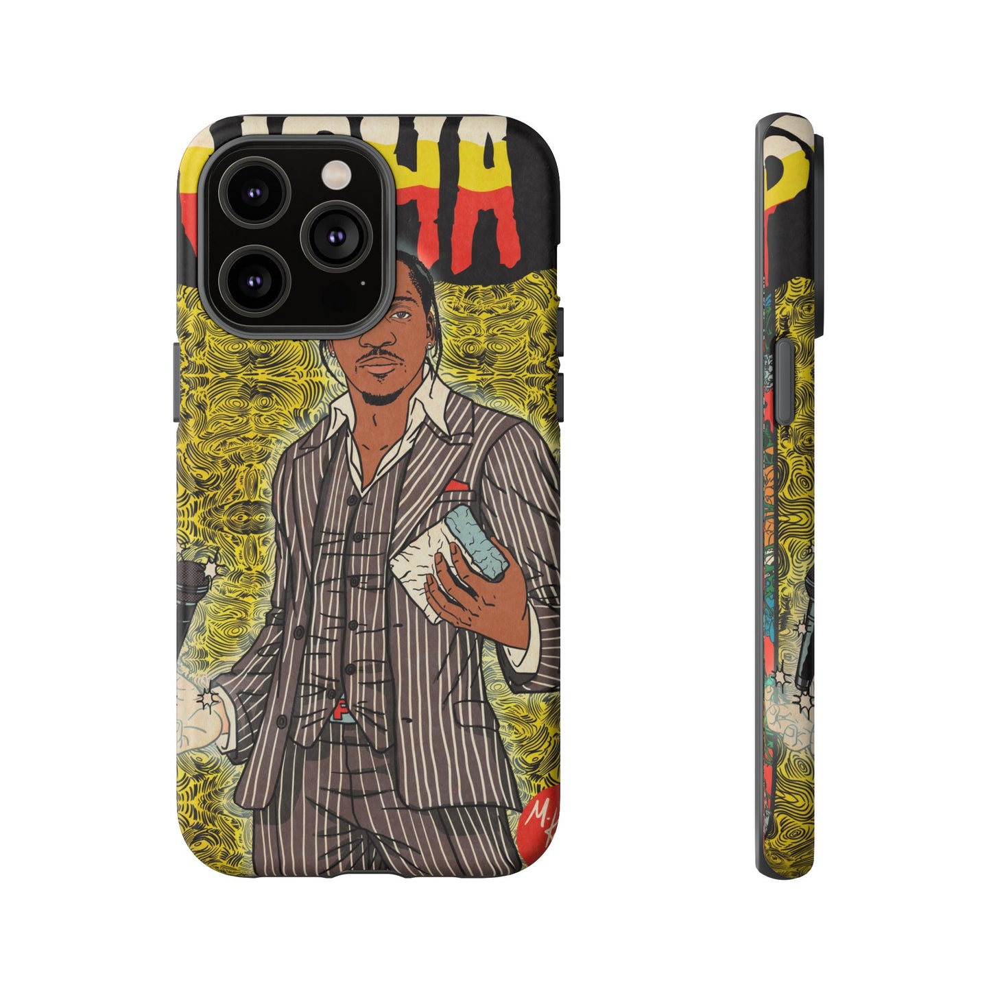 Pusha T - Comic Book Art - Tough Phone Cases