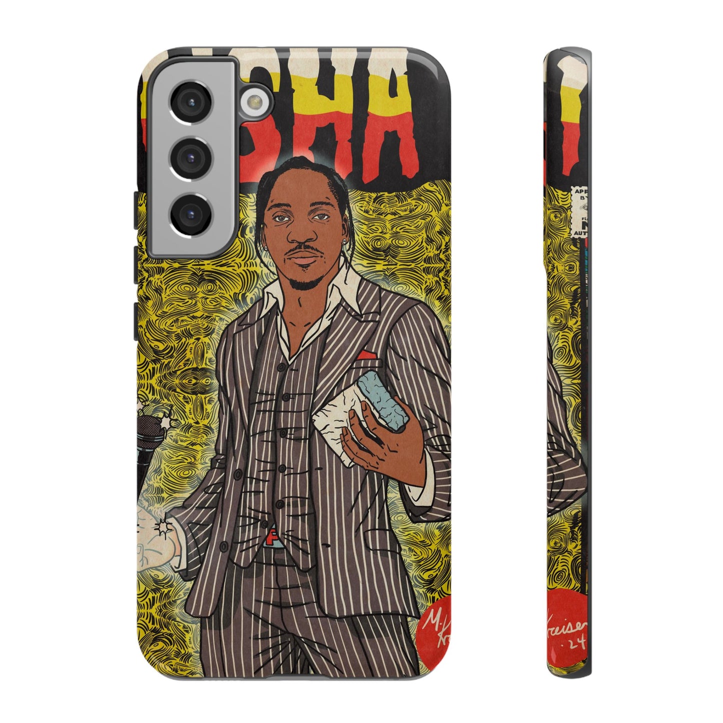 Pusha T - Comic Book Art - Tough Phone Cases