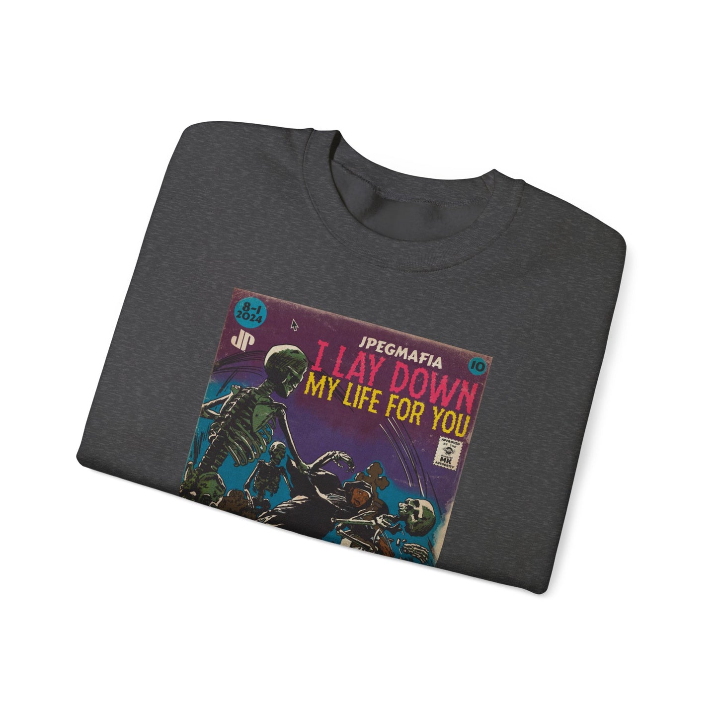 Jpegmafia - I Lay Down My Life For You - Unisex Heavy Blend™ Crewneck Sweatshirt