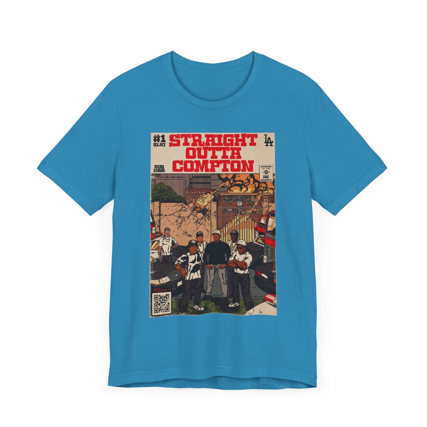 NWA - Compton’s Most Wanted - Unisex Jersey Short Sleeve Tee
