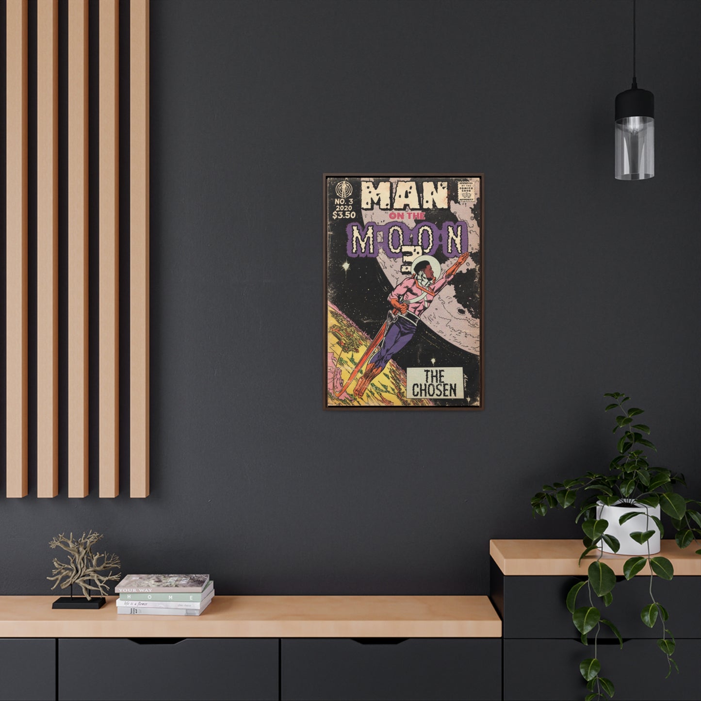 Kid Cudi - Man on the Moon 3 - Gallery Canvas Wraps, Vertical Frame