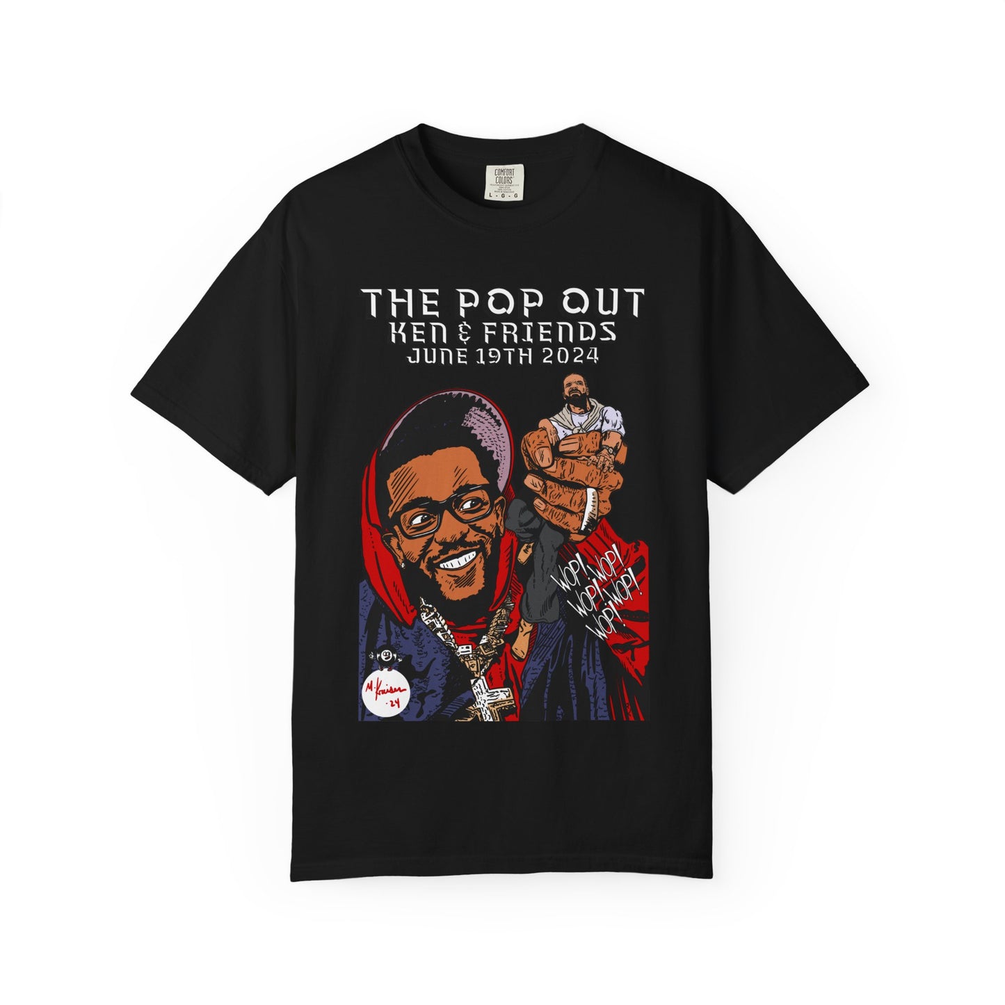 Kendrick Lamar - The Pop Out - Unisex Comfort Colors T-shirt