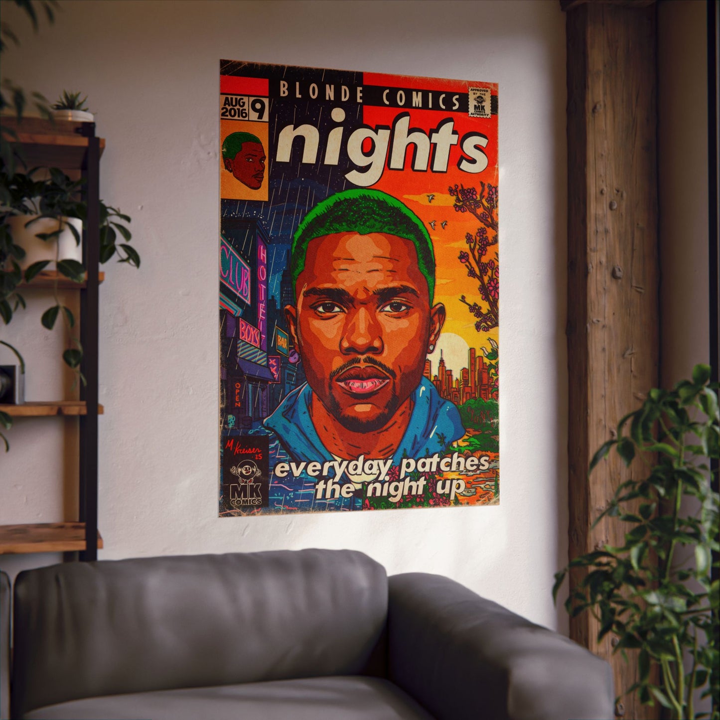 Frank Ocean -Nights - Matte Vertical Posters