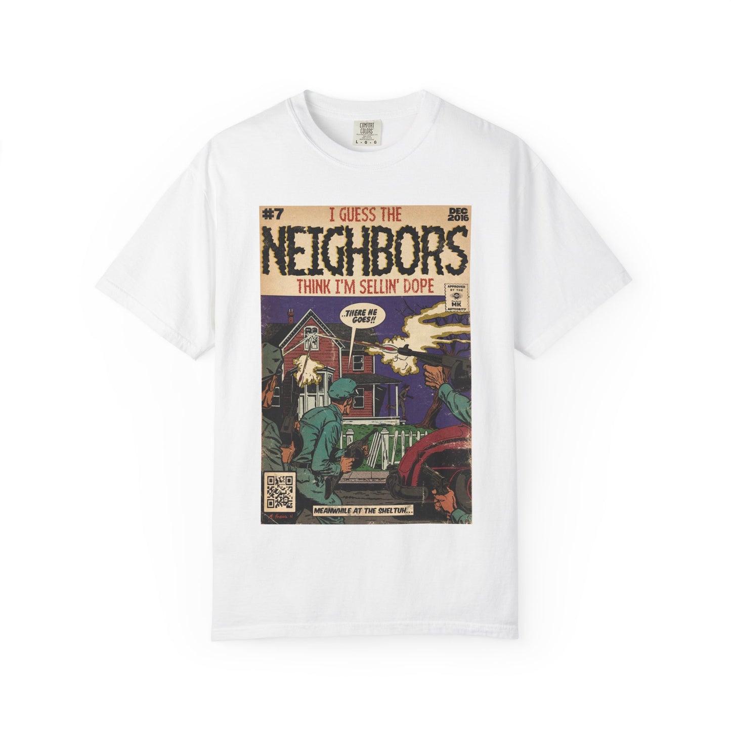 J. Cole - Neighbors - Unisex Comfort Colors T-shirt