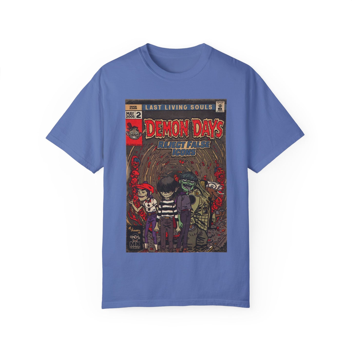 Demon Days - Unisex Garment-Dyed T-shirt