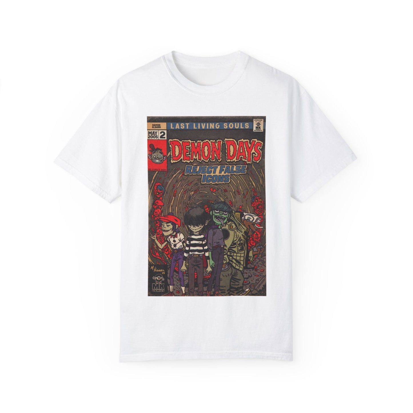 Demon Days - Unisex Garment-Dyed T-shirt