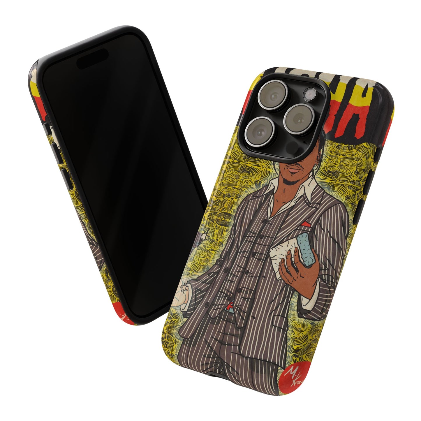 Pusha T - Comic Book Art - Tough Phone Cases