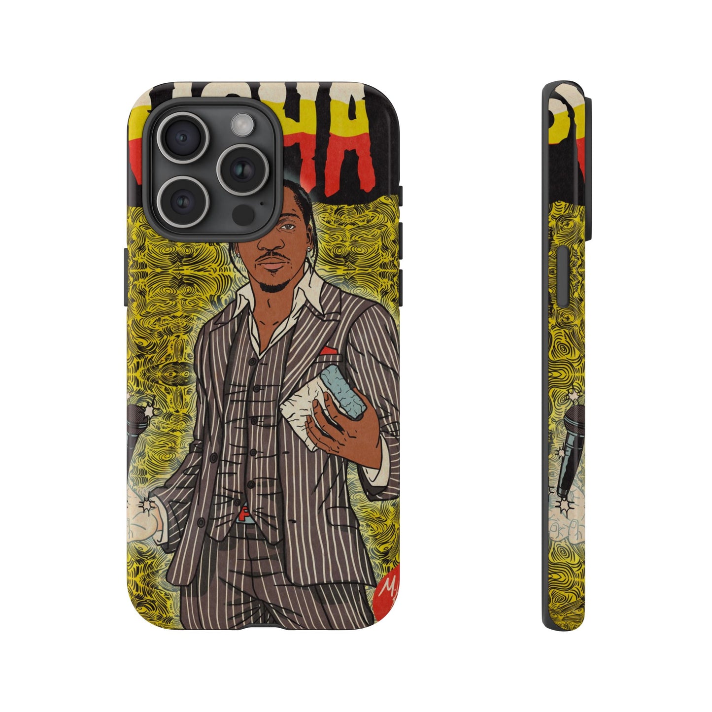Pusha T - Comic Book Art - Tough Phone Cases