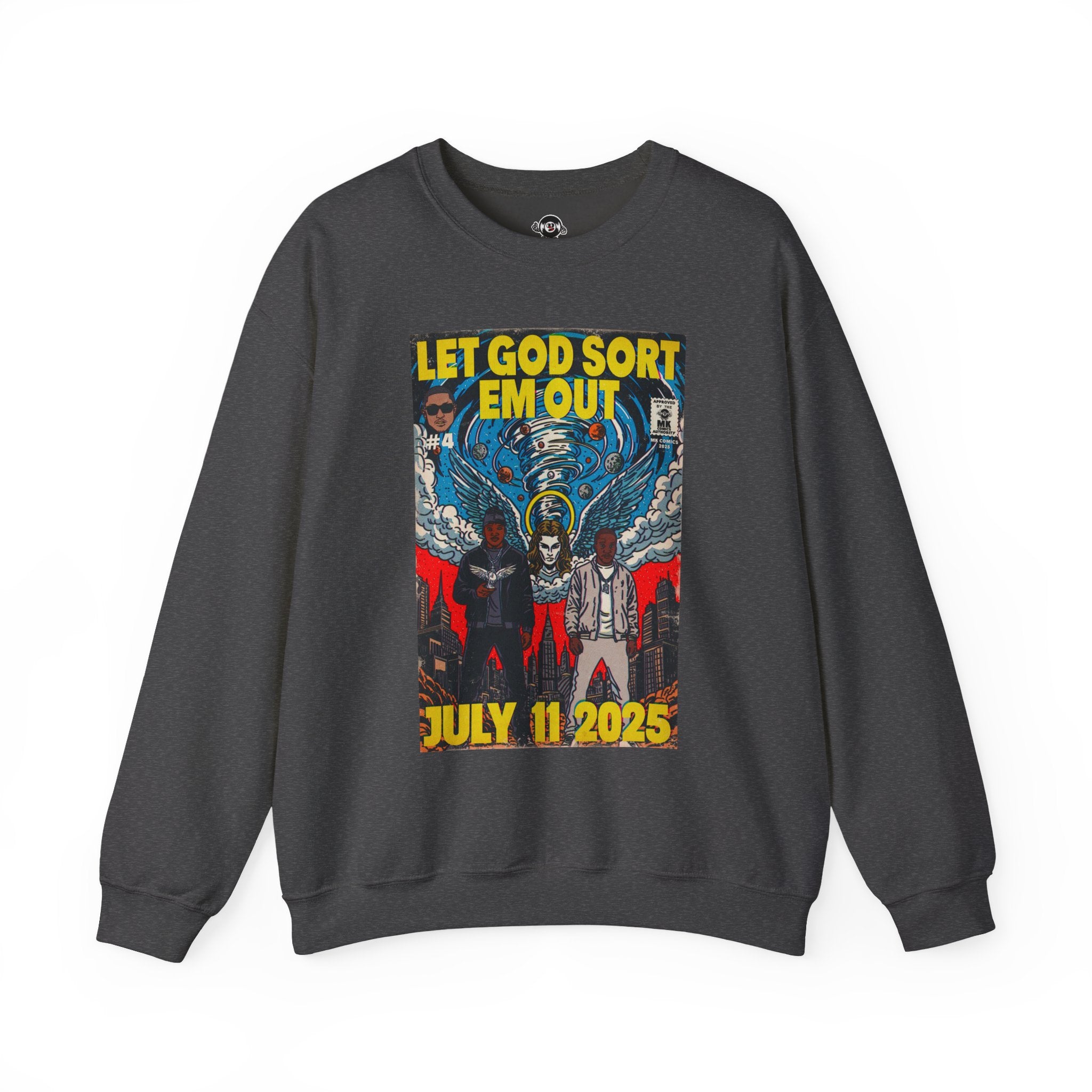 Let God Sort Em Out - Unisex Heavy Blend™ Crewneck Sweatshirt