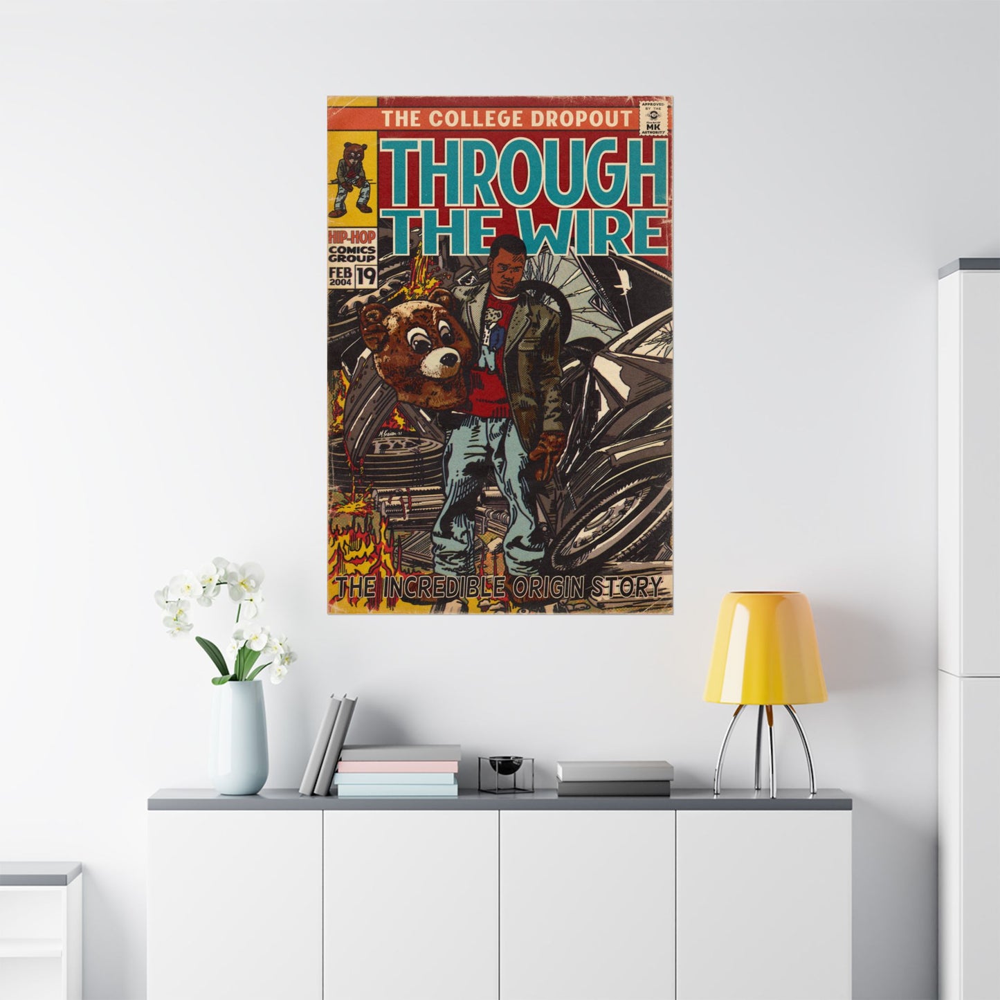 Through The Wire - Matte Vertical Posters
