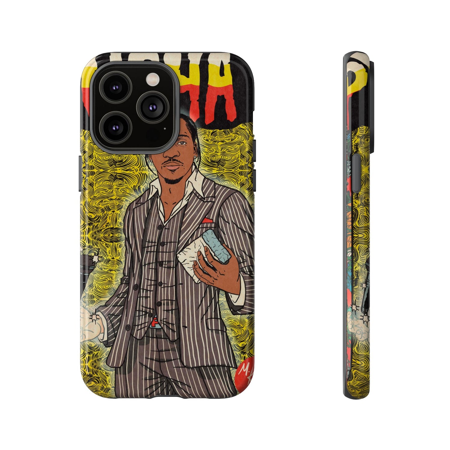Pusha T - Comic Book Art - Tough Phone Cases