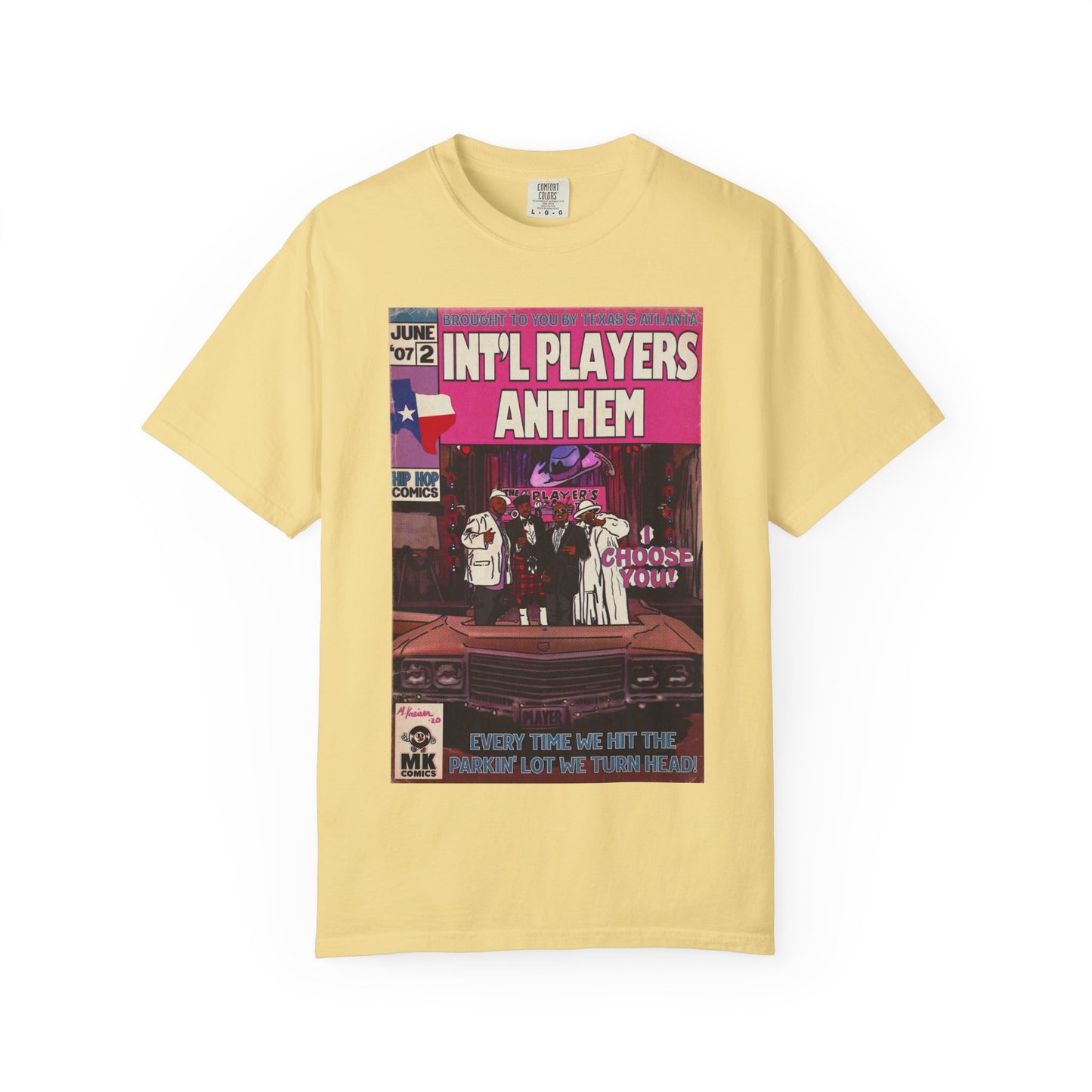 Int’l Players Anthem - Unisex Comfort Colors T-shirt