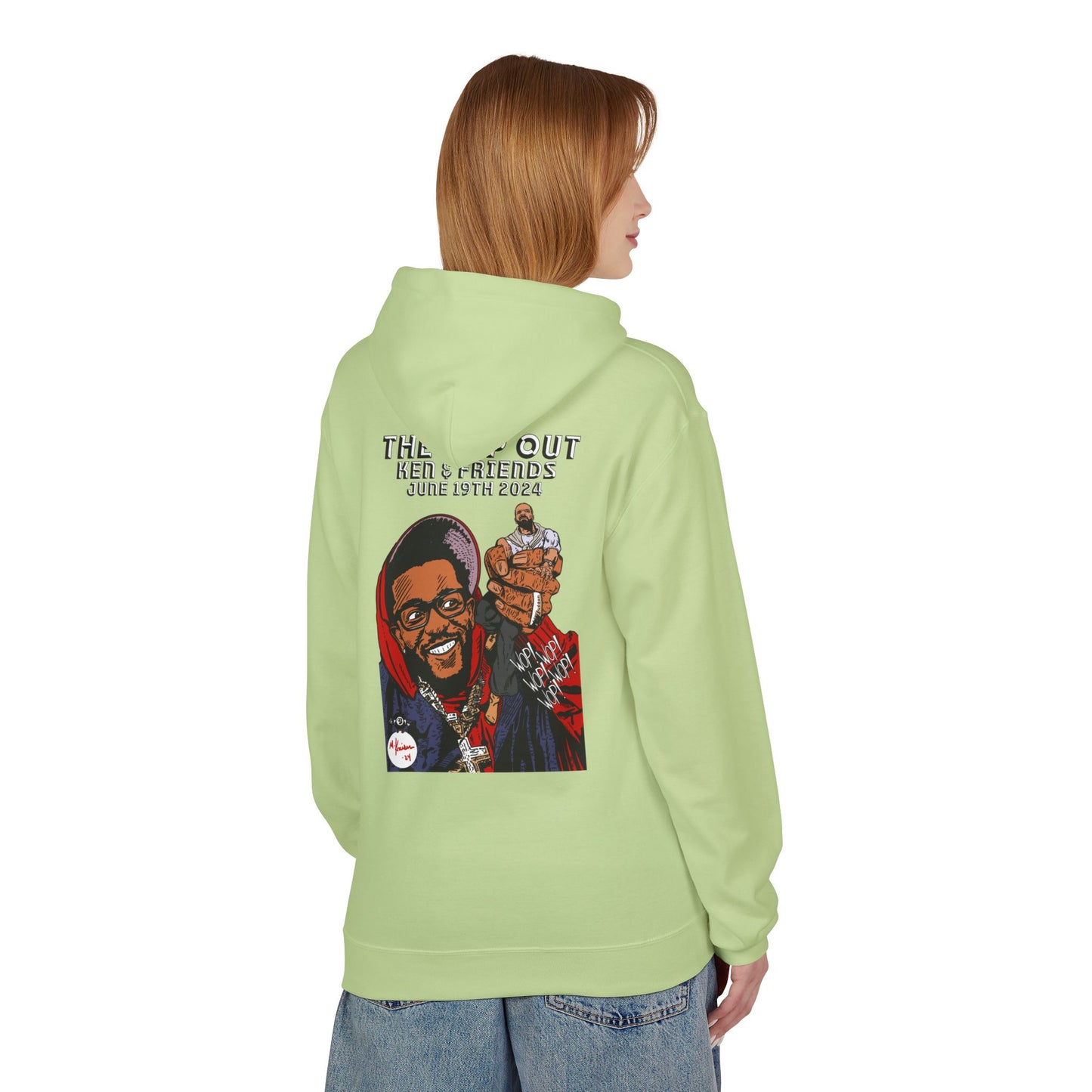 Kendrick Lamar - The Pop Out - Unisex Midweight Softstyle Fleece Hoodie
