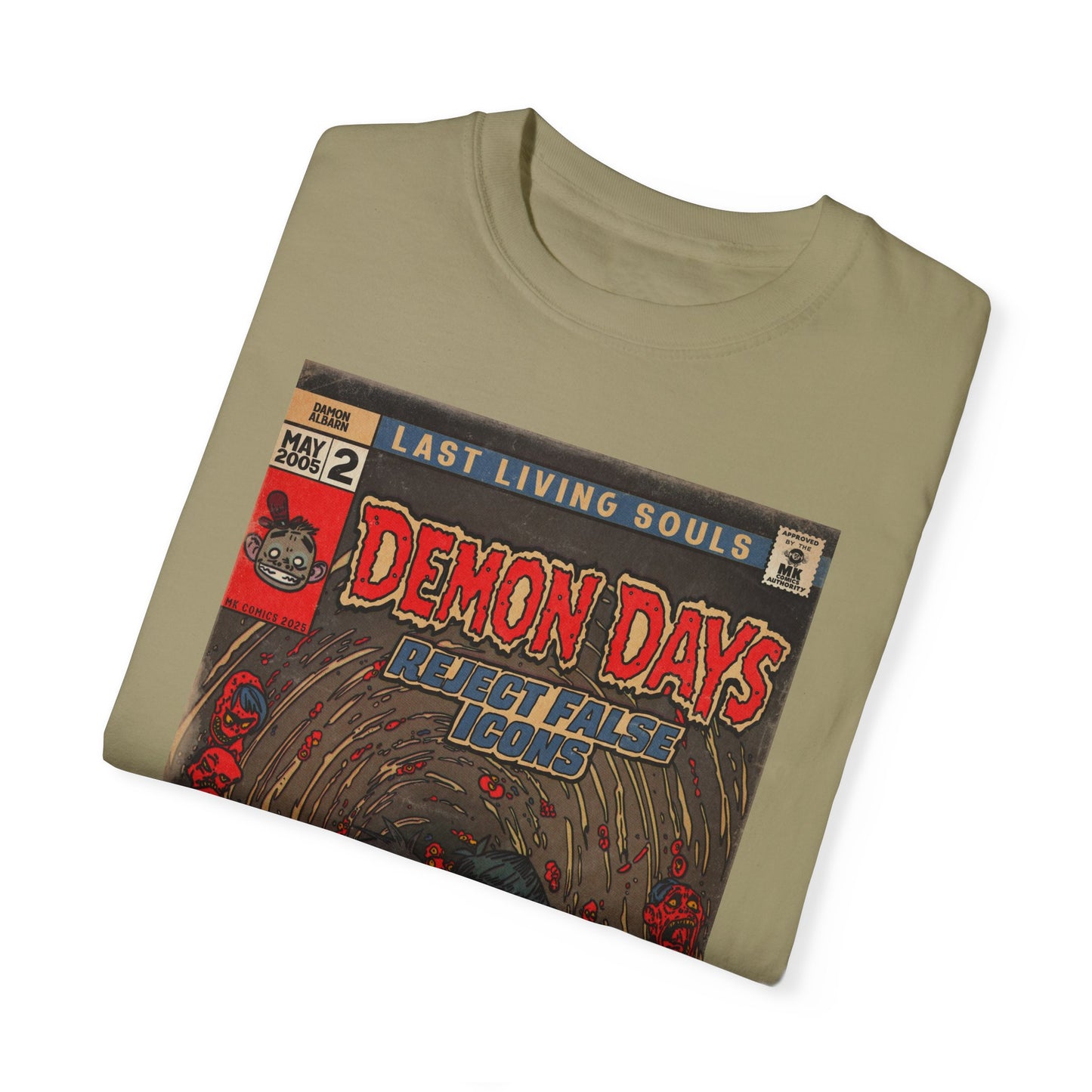 Demon Days - Unisex Garment-Dyed T-shirt