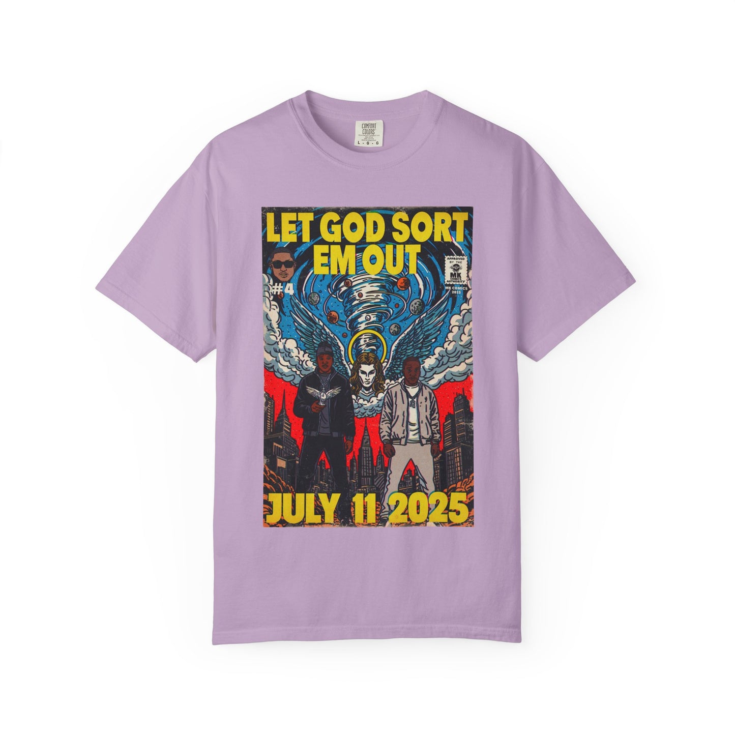 Let God Sort Em Out - Unisex Comfort Colors T-shirt