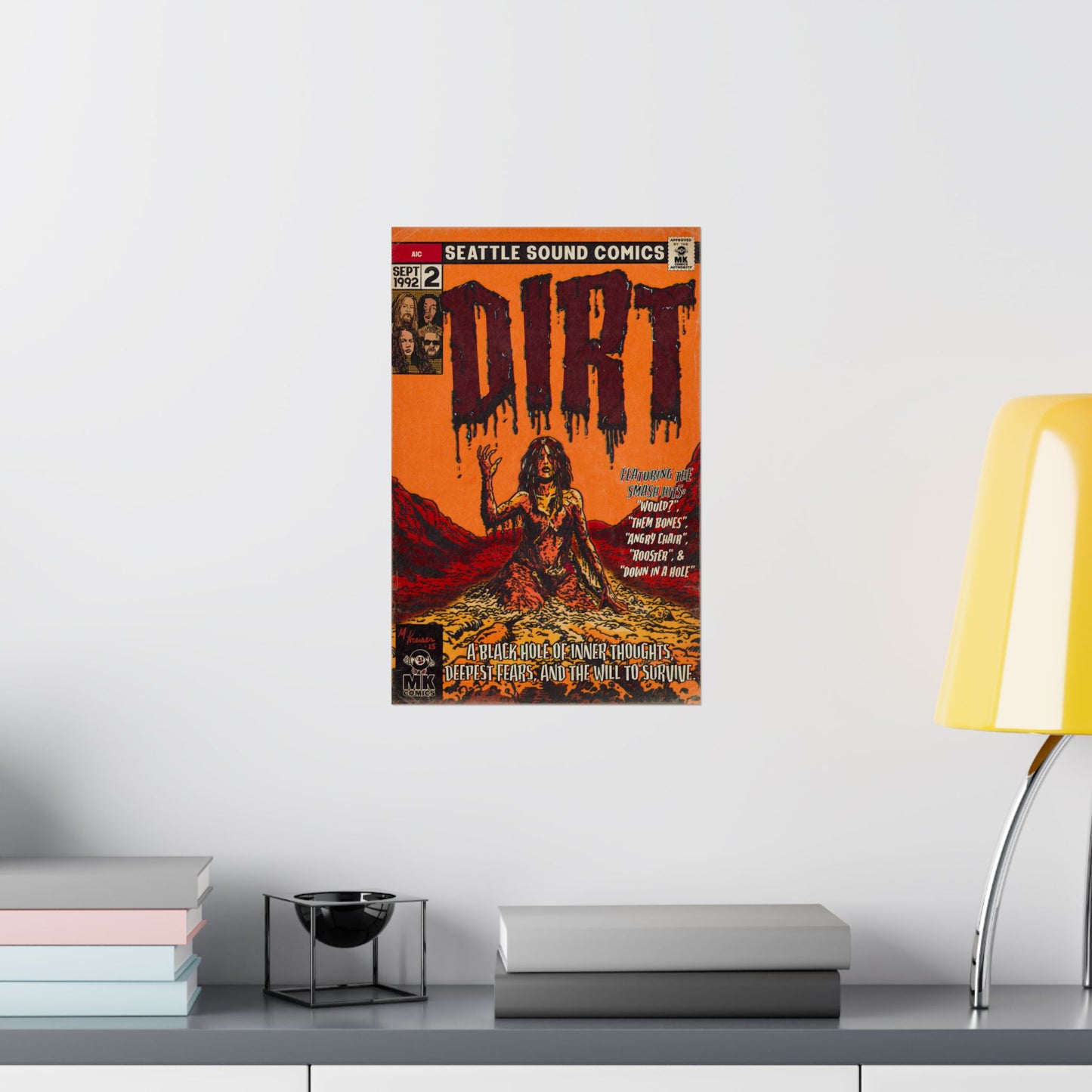 Dirt - Matte Vertical Posters