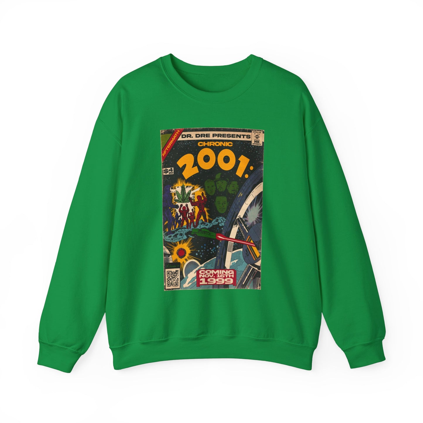 Dr. Dre - Chronic 2001 - Eminem, Snoop, Nate Dogg - Unisex Heavy Blend™ Crewneck Sweatshirt
