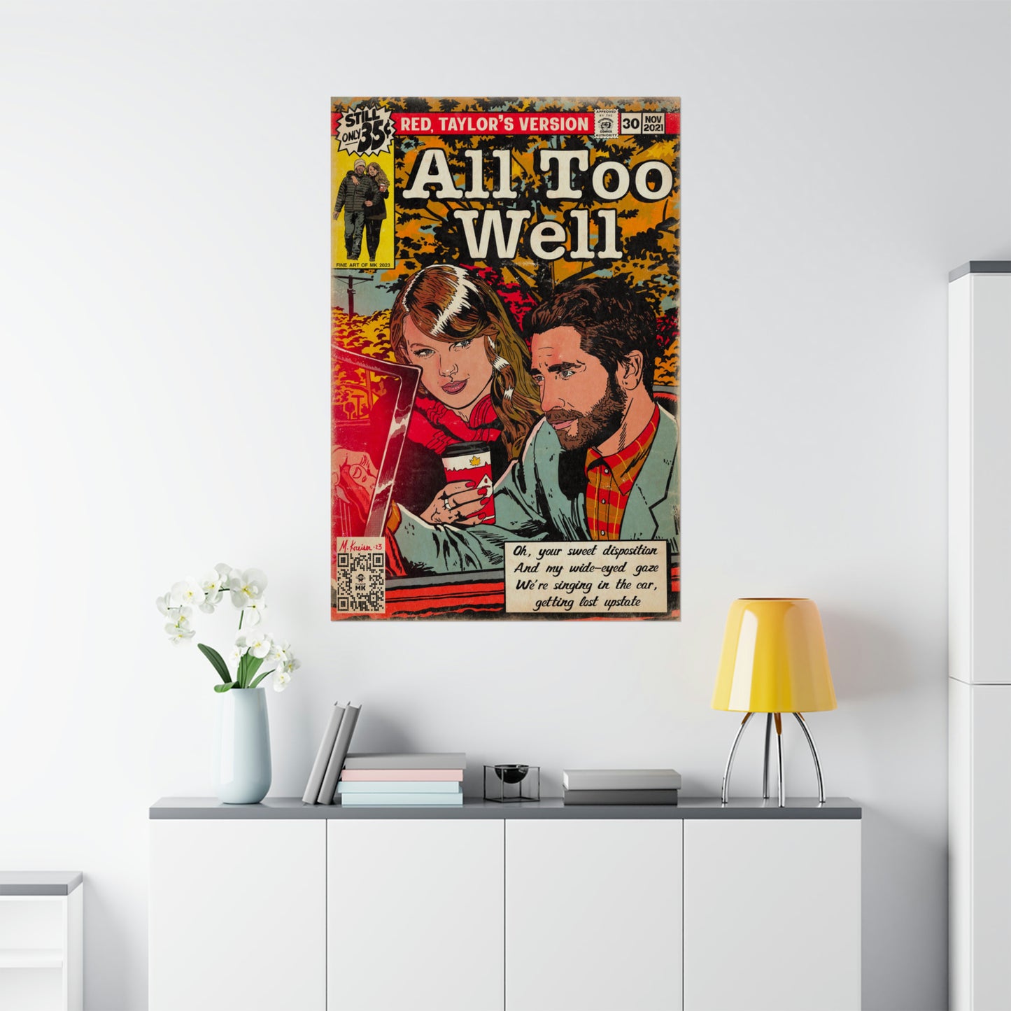 Taylor Swift - All Too Well - Matte Vertical Posters