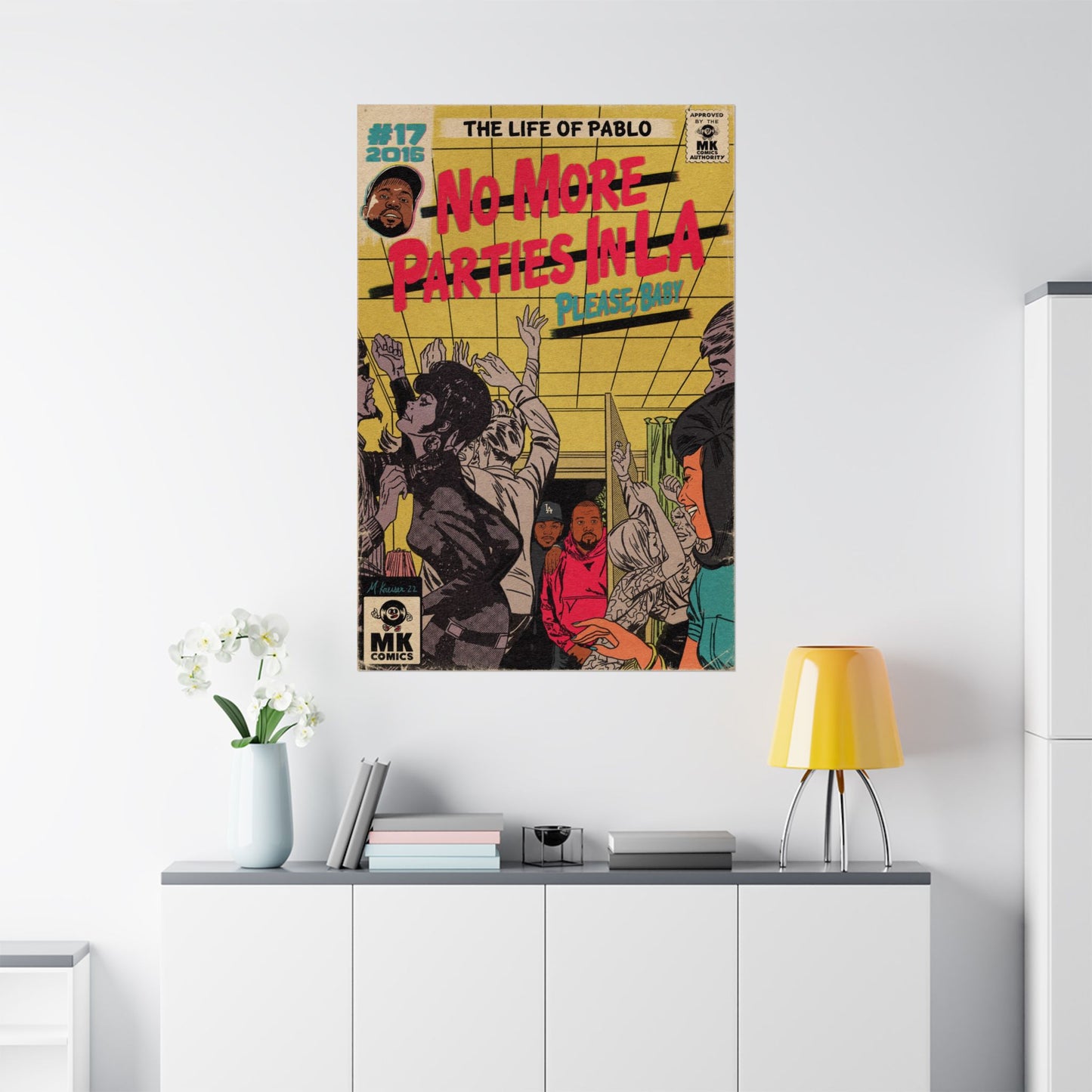 No More Parties in LA - Matte Vertical Posters