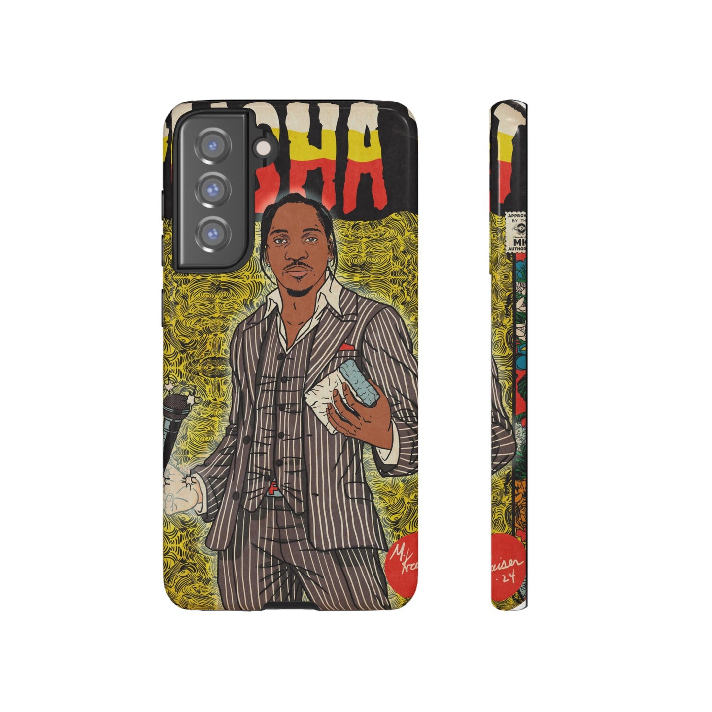 Pusha T - Comic Book Art - Tough Phone Cases