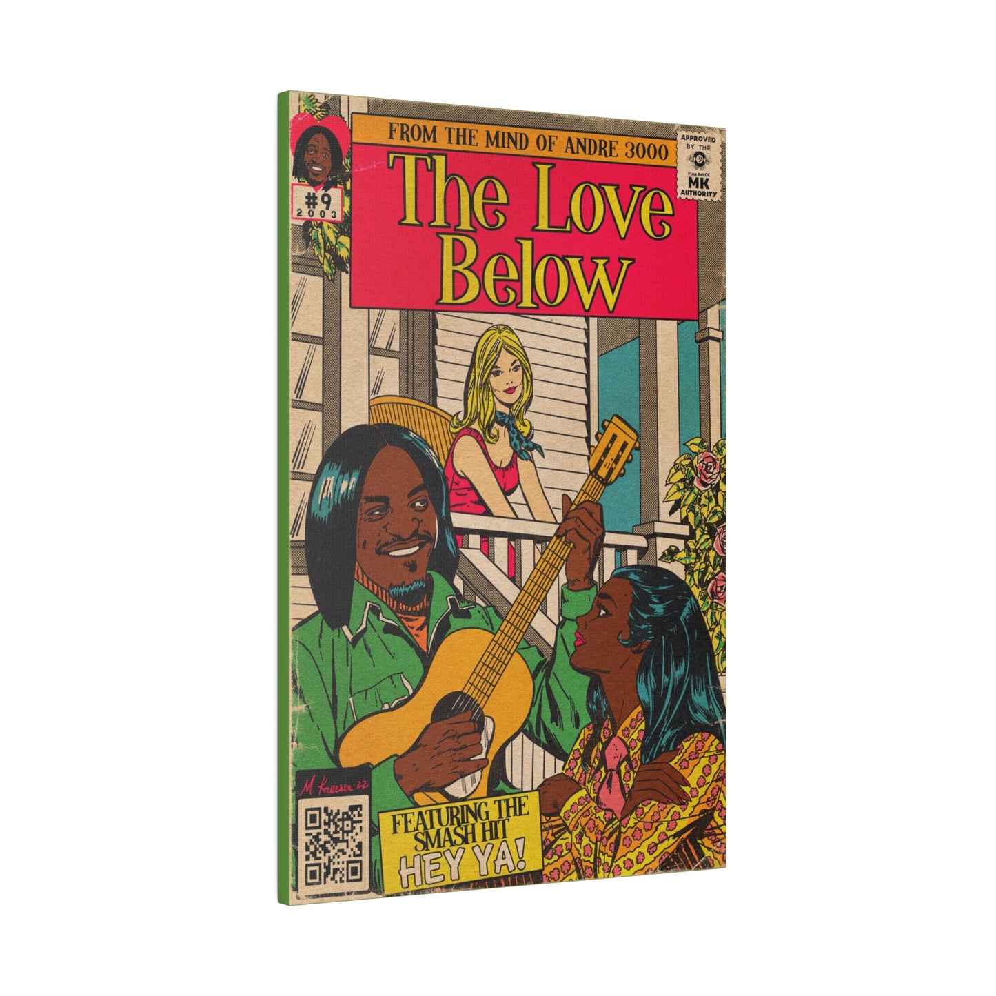 OutKast- Andre 3000- The Love Below - Matte Canvas, Stretched