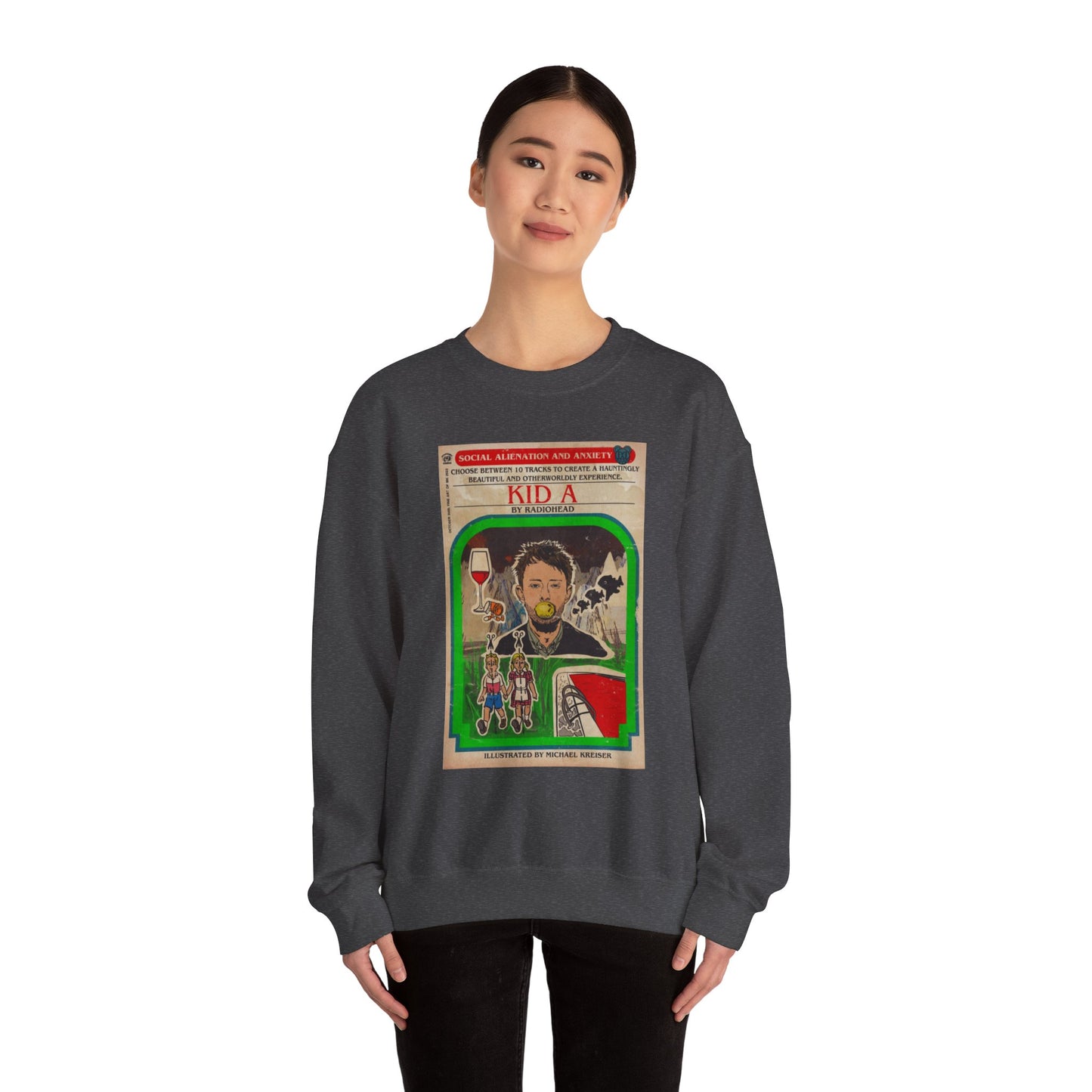 Kid A - Unisex Heavy Blend™ Crewneck Sweatshirt