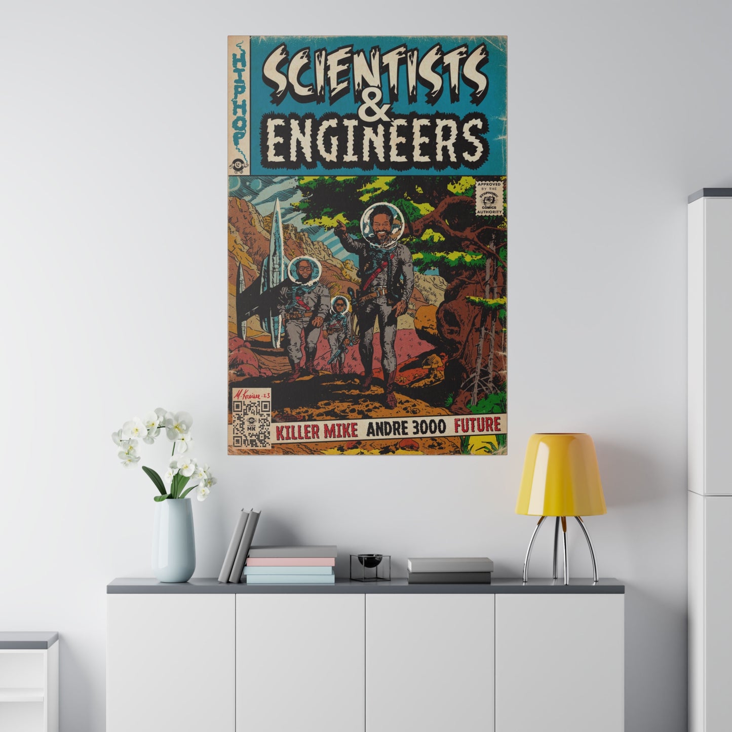 Scientists & Engineers - Matte Canvas, Stretched, 0.75"