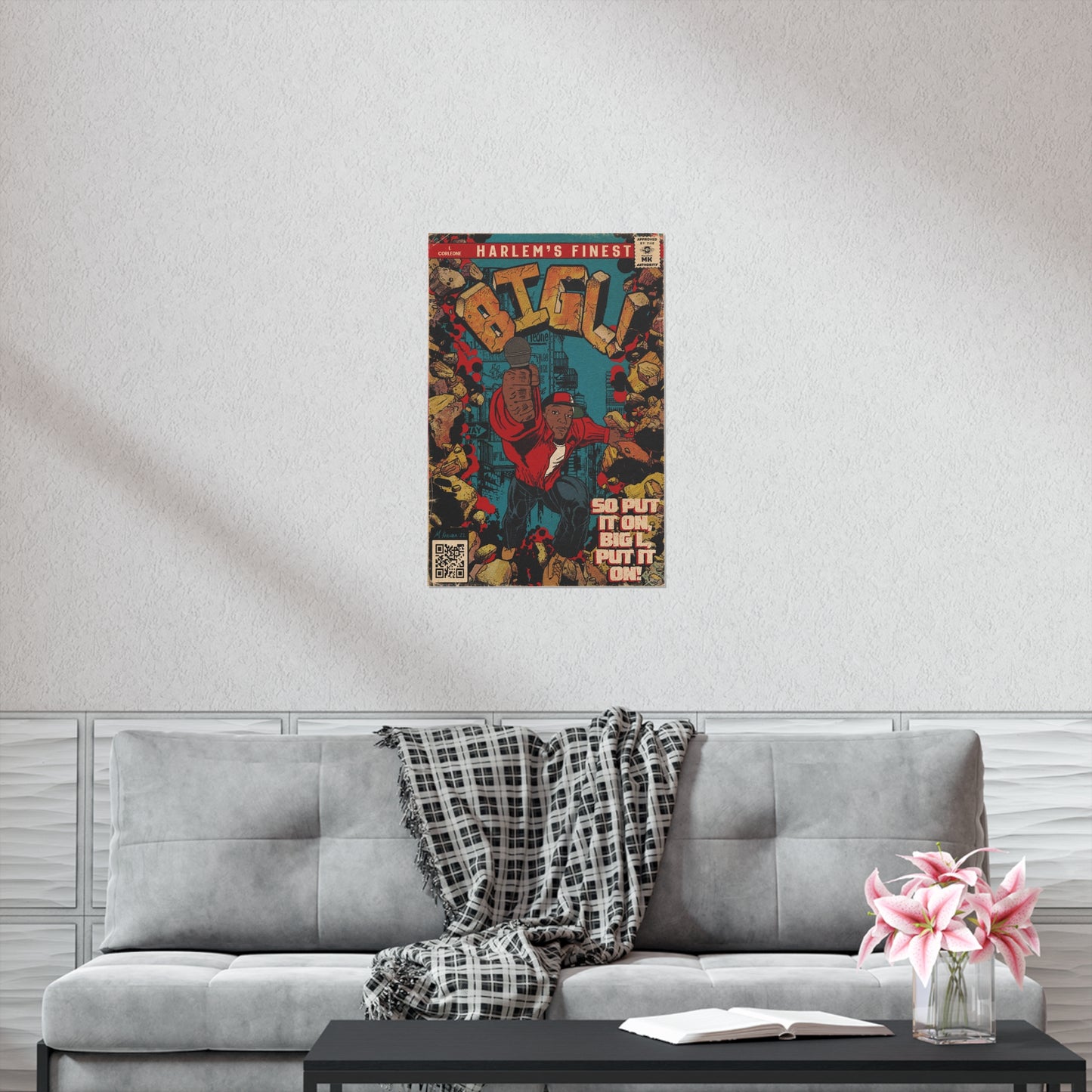 Put It On - Vertical Matte Poster