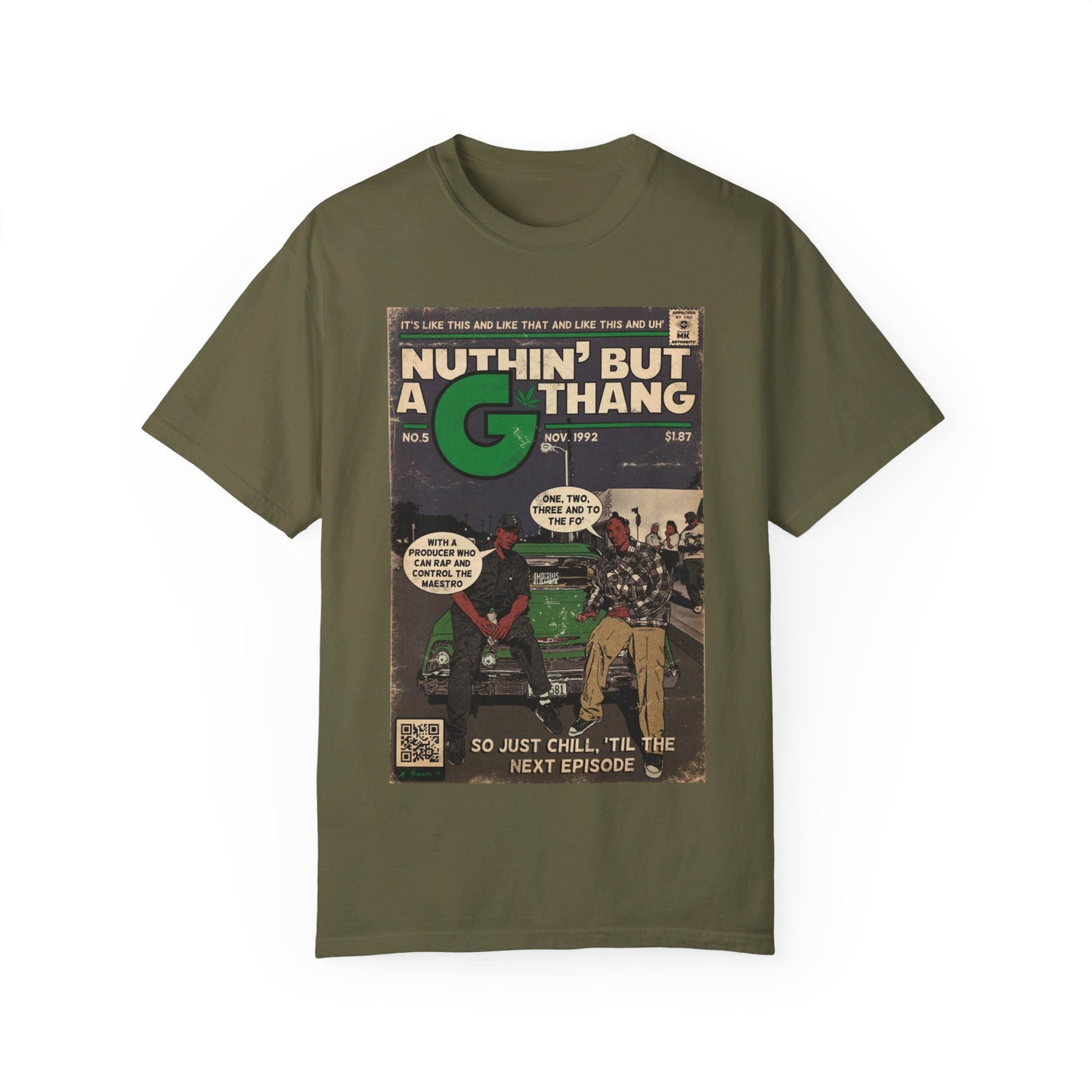 Dr. Dre & Snoop Dogg - Ain’t Nuthin But a G Thang - Unisex Comfort Colors T-shirt