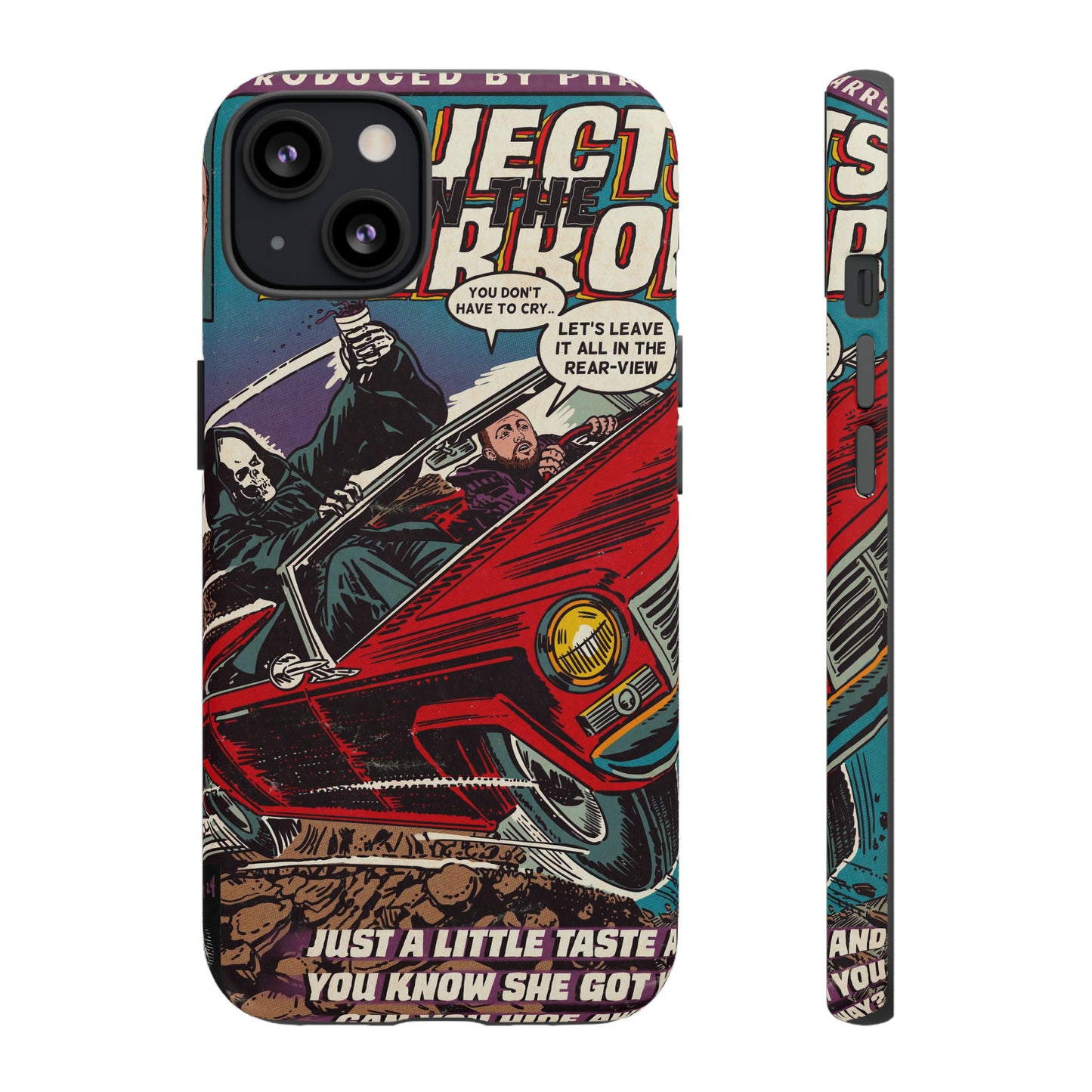 Objects in the Mirror - Tough Phone Cases