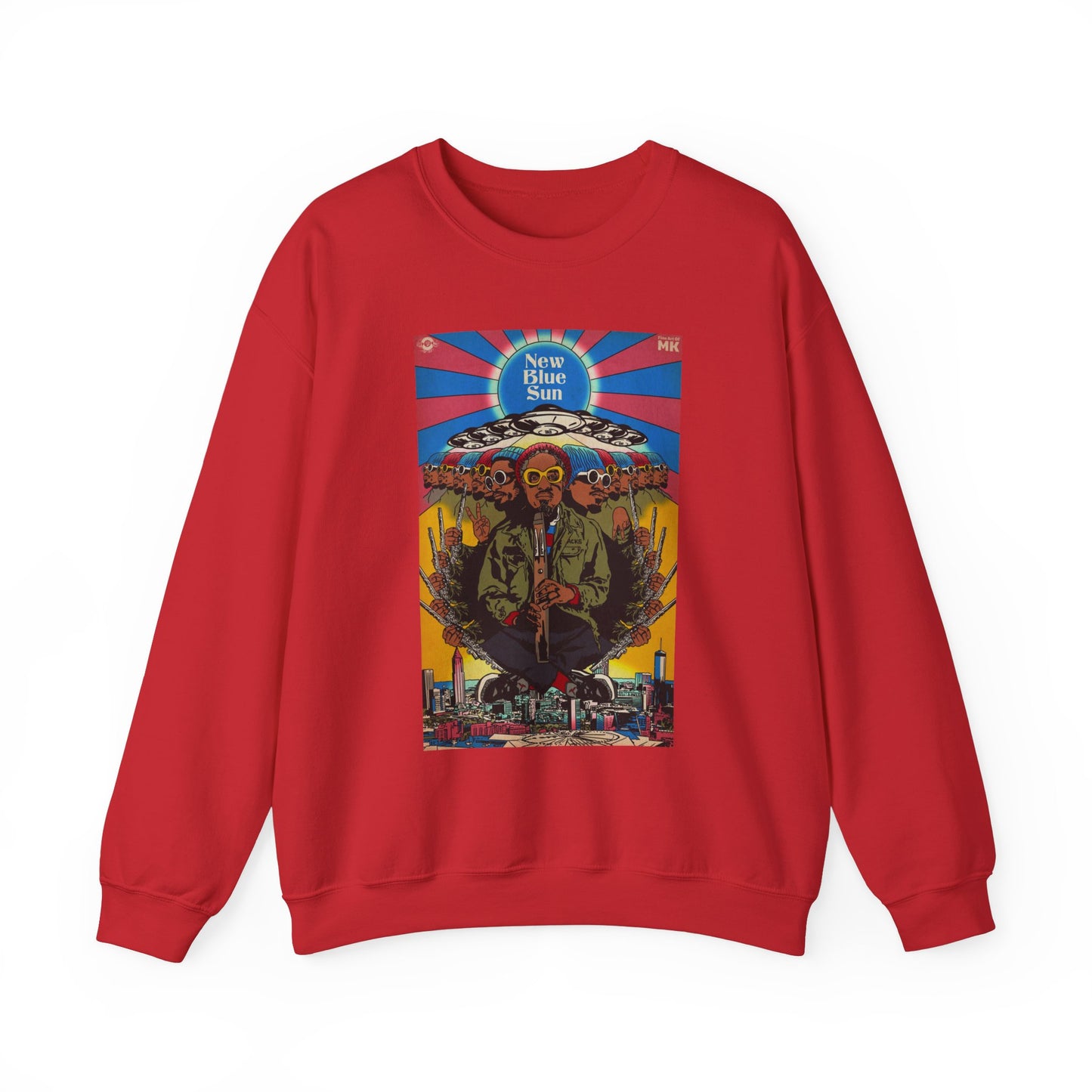 Andre 3000 - New Blue Sun - Unisex Heavy Blend™ Crewneck Sweatshirt