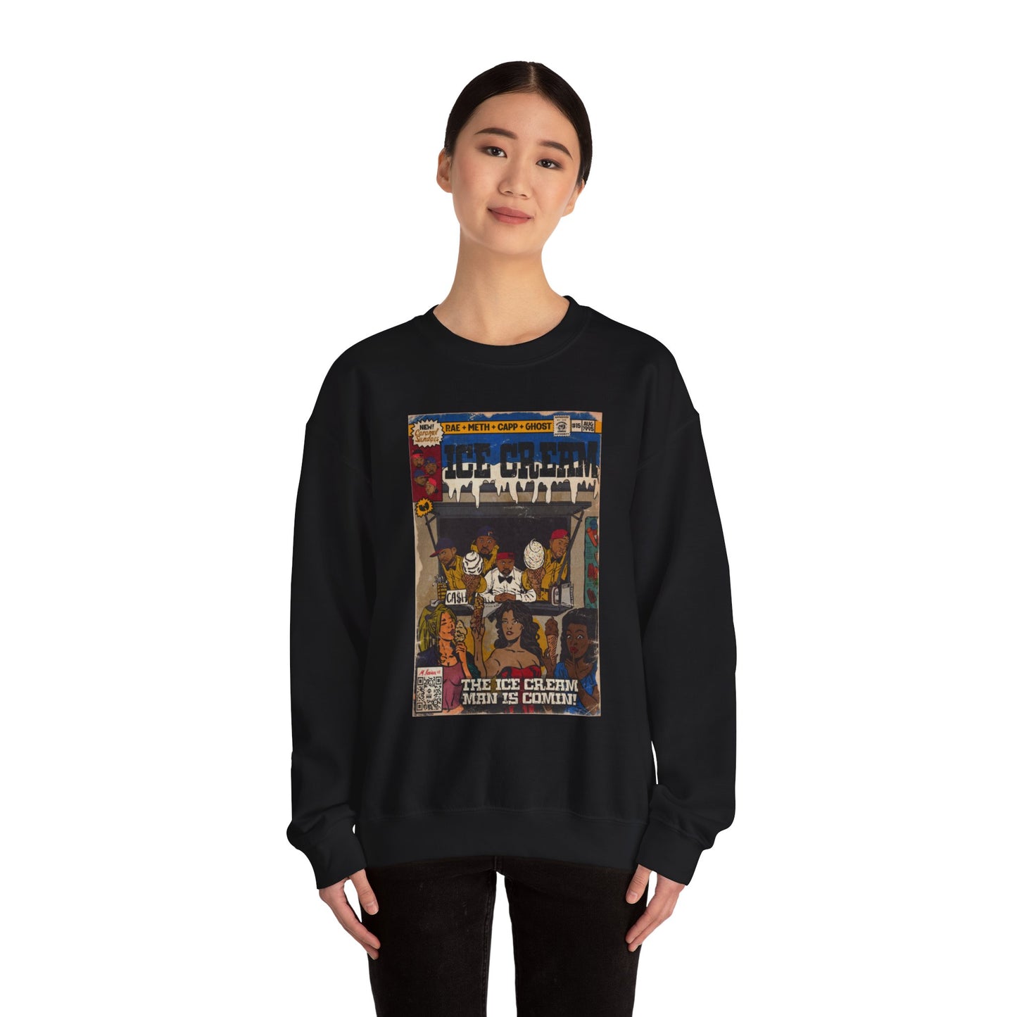 Raekwon- Ice Cream - Unisex Heavy Blend™ Crewneck Sweatshirt