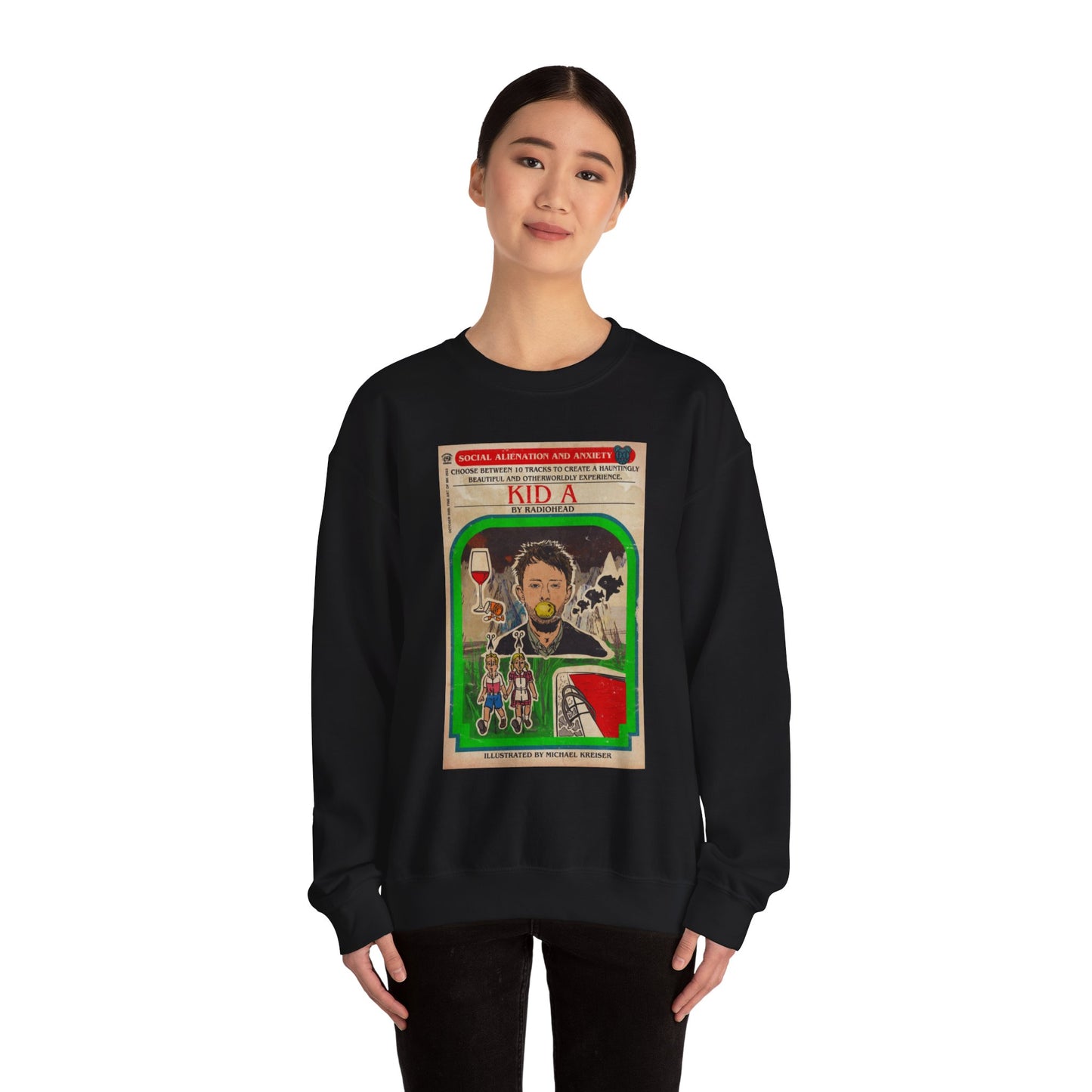 Kid A - Unisex Heavy Blend™ Crewneck Sweatshirt