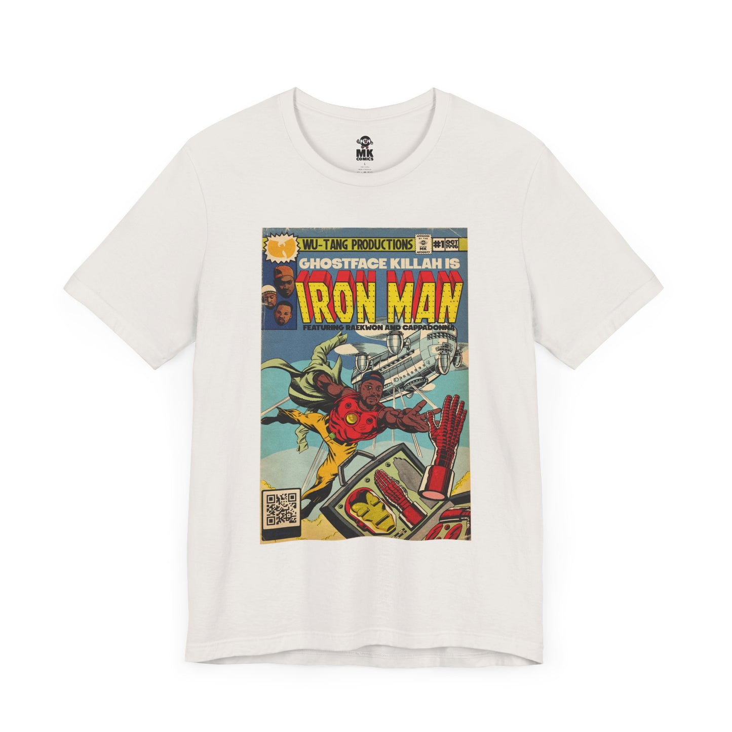 Ghostface - Iron Man - Unisex Jersey Short Sleeve Tee