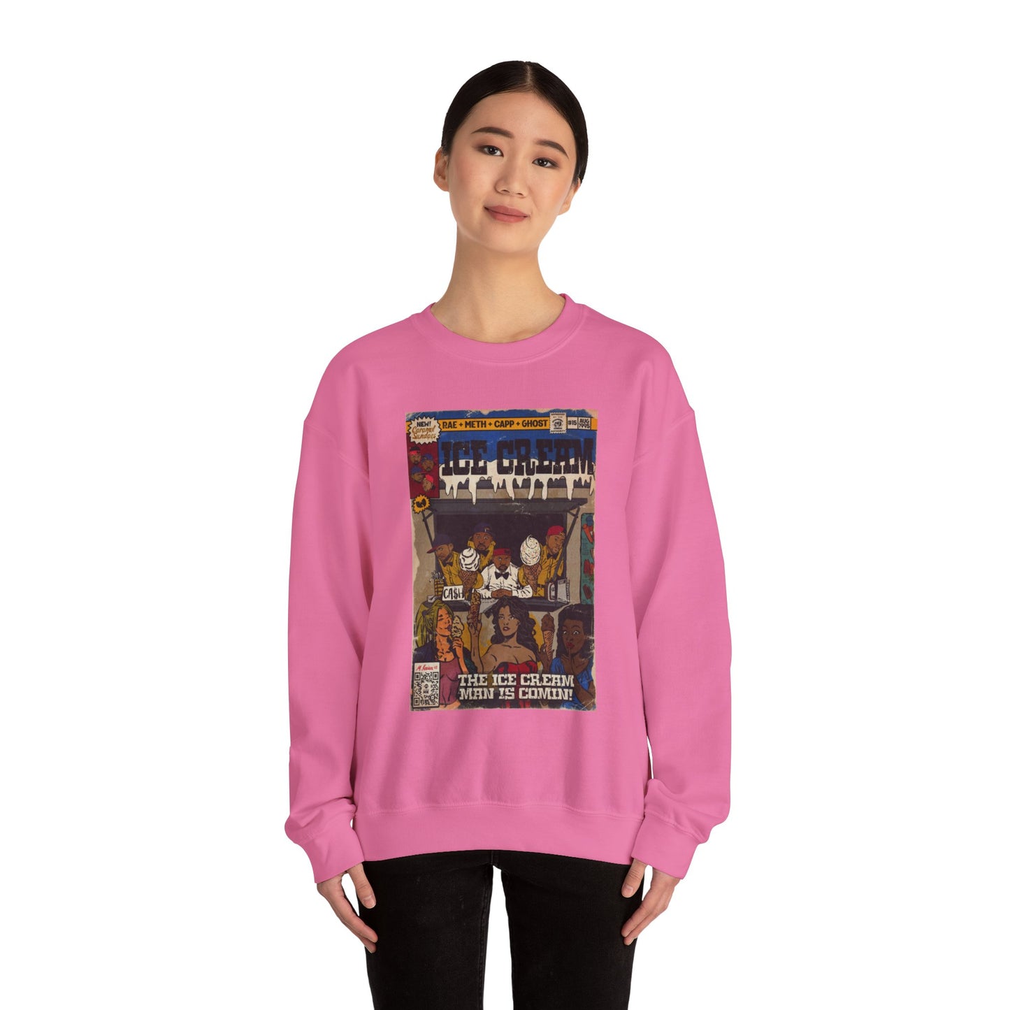 Raekwon- Ice Cream - Unisex Heavy Blend™ Crewneck Sweatshirt