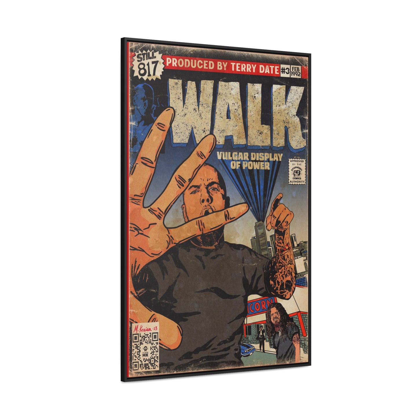 Pantera - Walk - Gallery Canvas Wraps, Vertical Frame