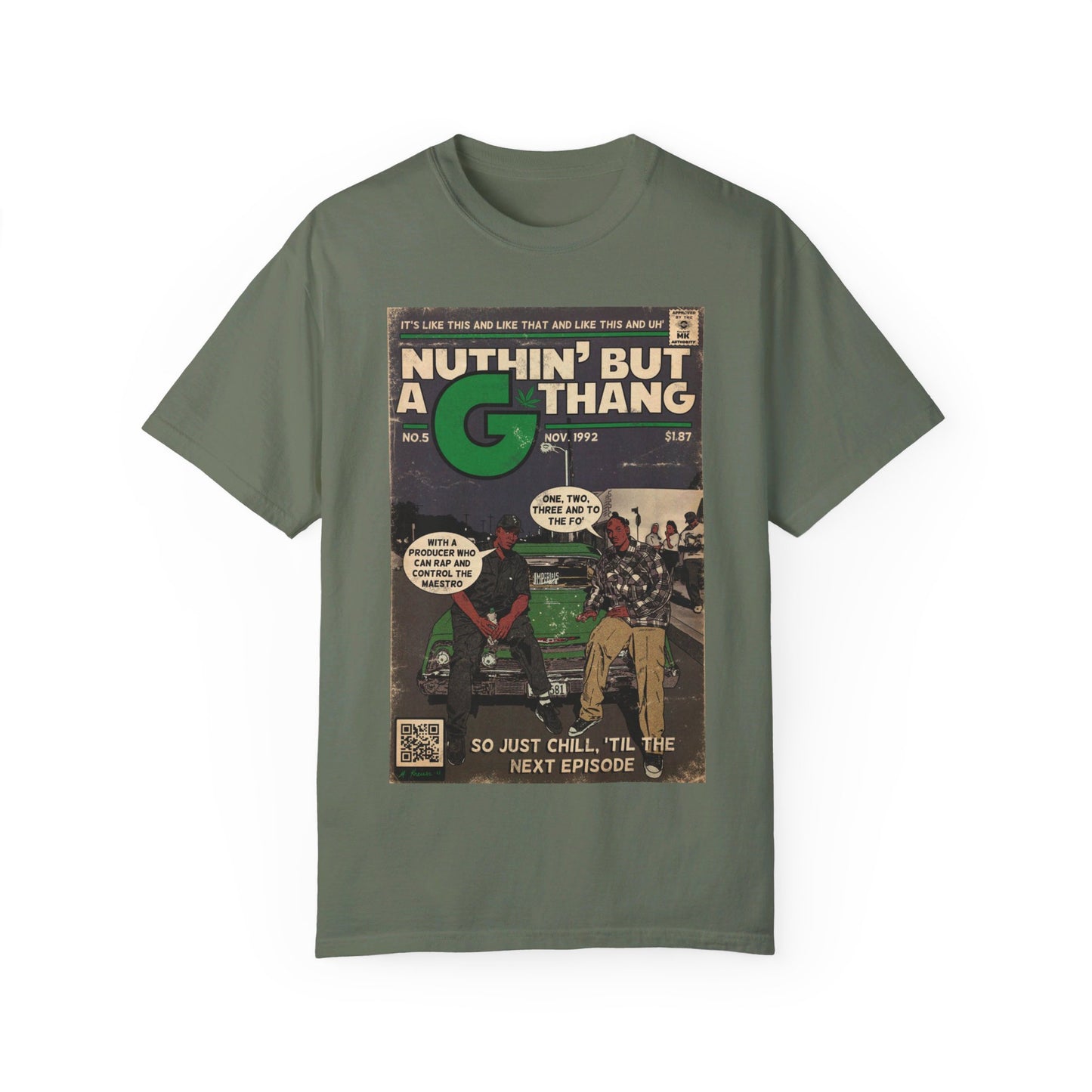 Dr. Dre & Snoop Dogg - Ain’t Nuthin But a G Thang - Unisex Comfort Colors T-shirt