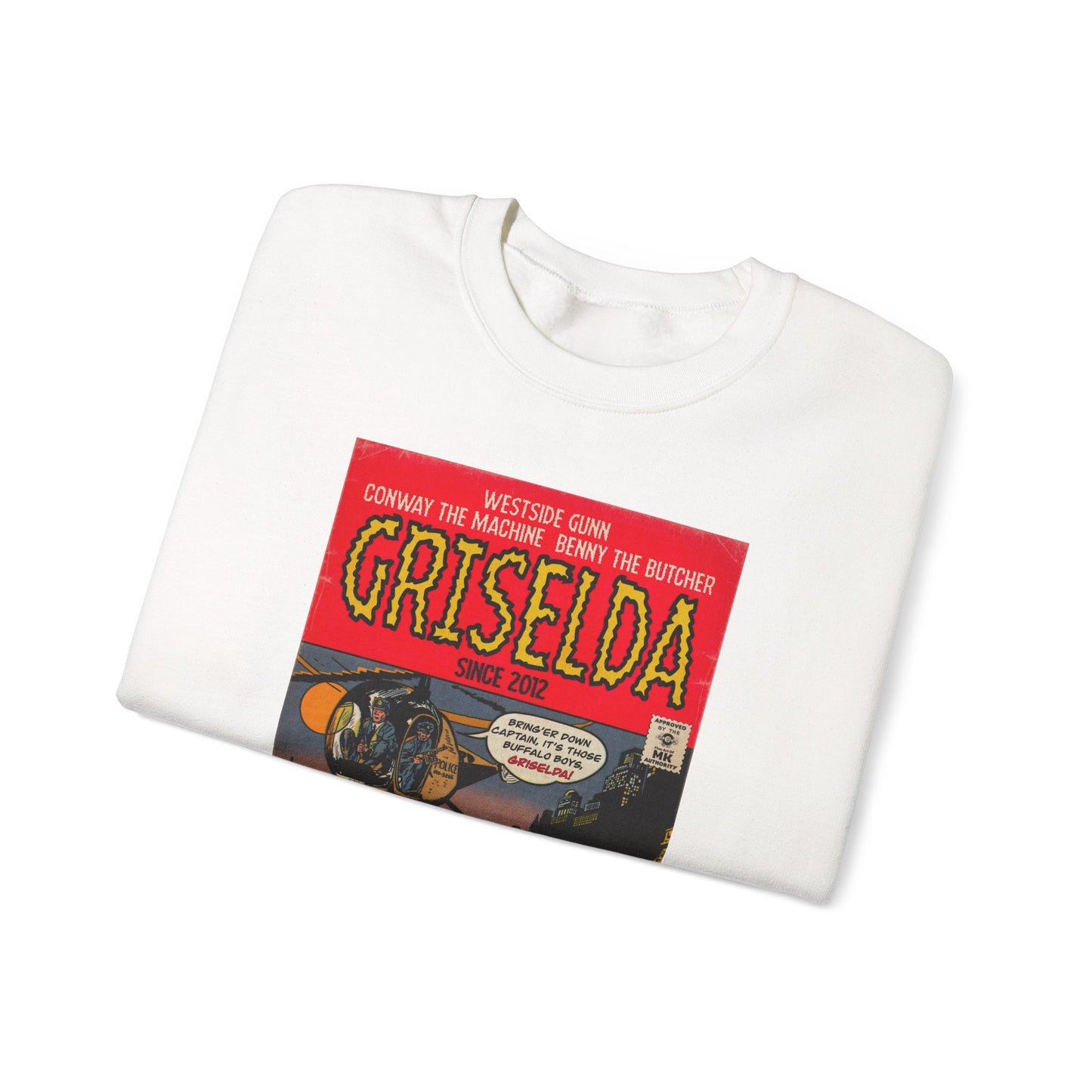 Griselda - Comic Book Art - Unisex Heavy Blend™ Crewneck Sweatshirt