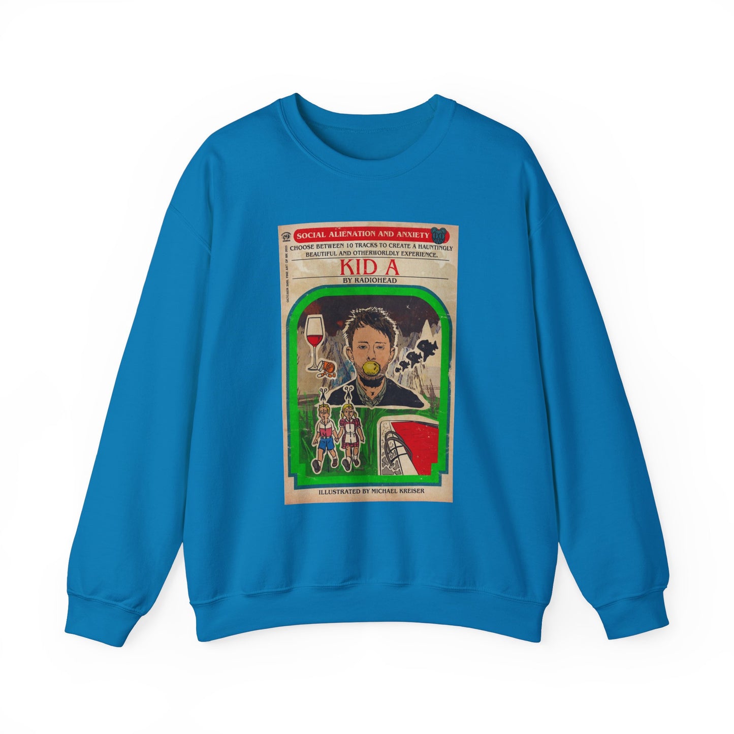 Kid A - Unisex Heavy Blend™ Crewneck Sweatshirt