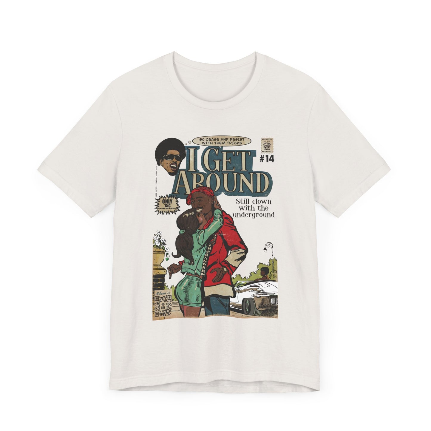 Get Around - Unisex Jersey Short Sleeve Tee