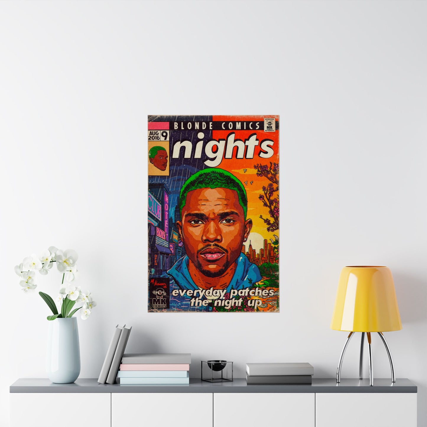Frank Ocean -Nights - Matte Vertical Posters