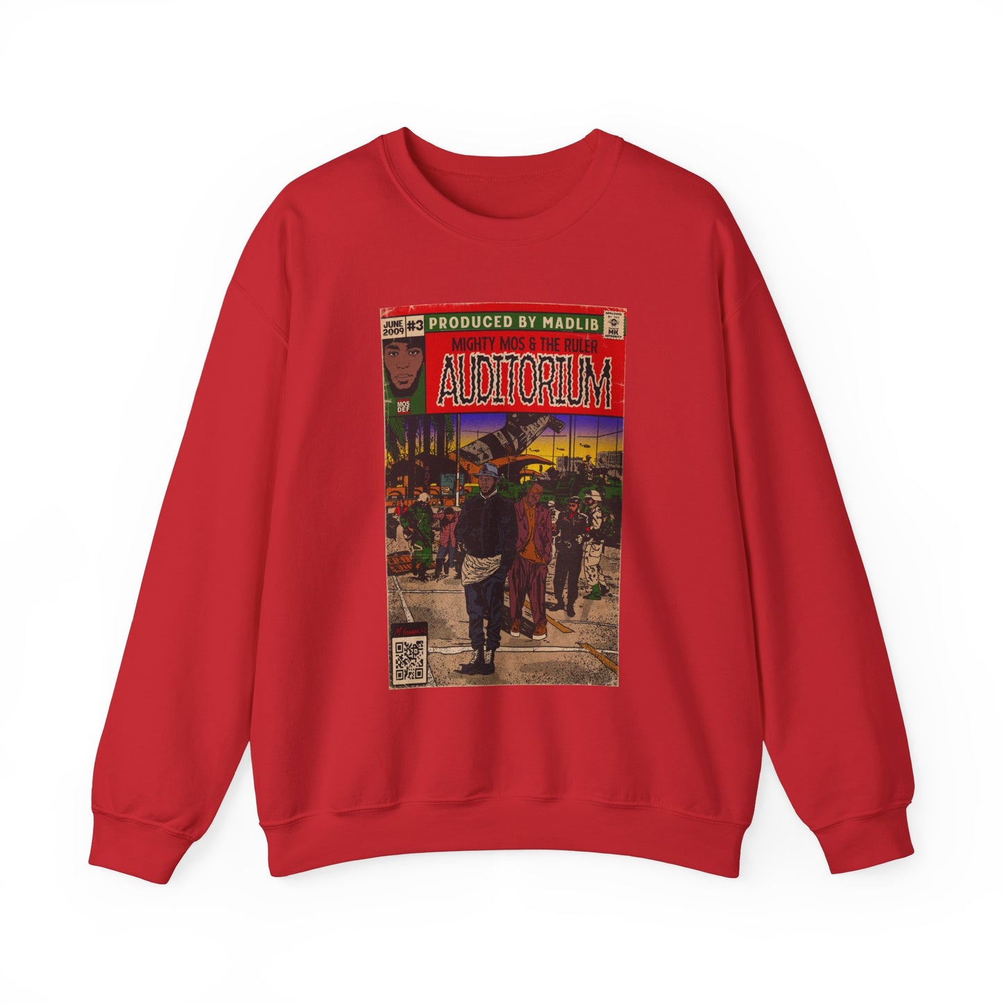 Mos Def & Slick Rick - Auditorium- Unisex Heavy Blend™ Crewneck Sweatshirt