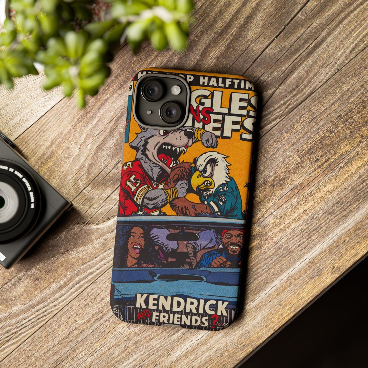 Kendrick & SZA - 2025 Halftime - Eagles vs Chiefs - Tough Phone Cases
