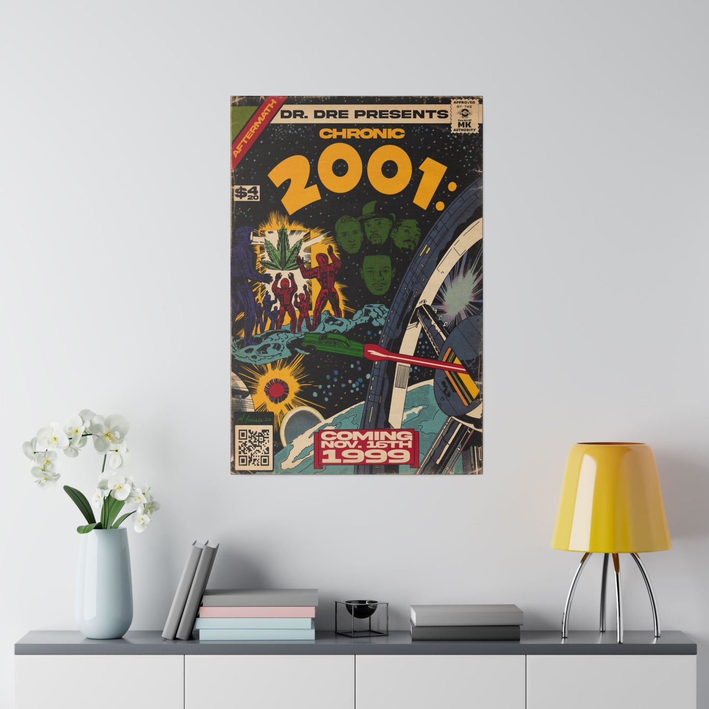 Chronic 2001 - Matte Canvas, Stretched